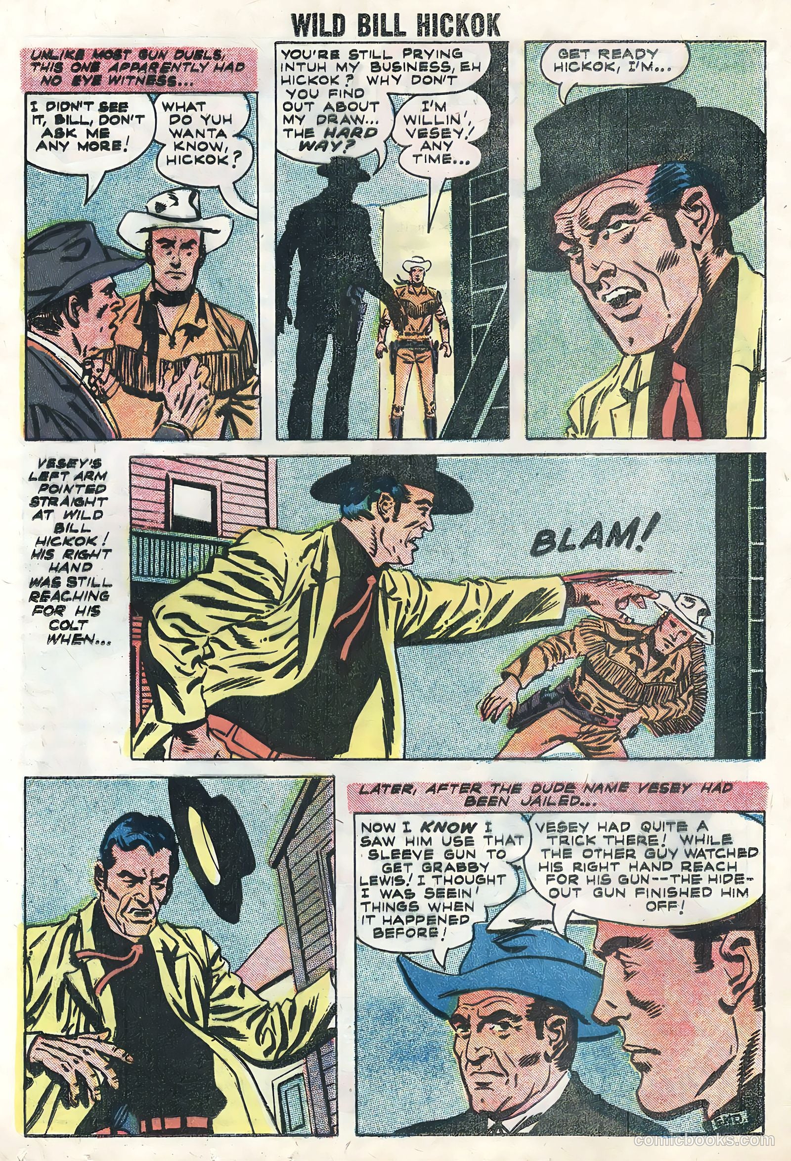 Wild Bill Hickok and Jingles #70 (1958) — page 16 of 36