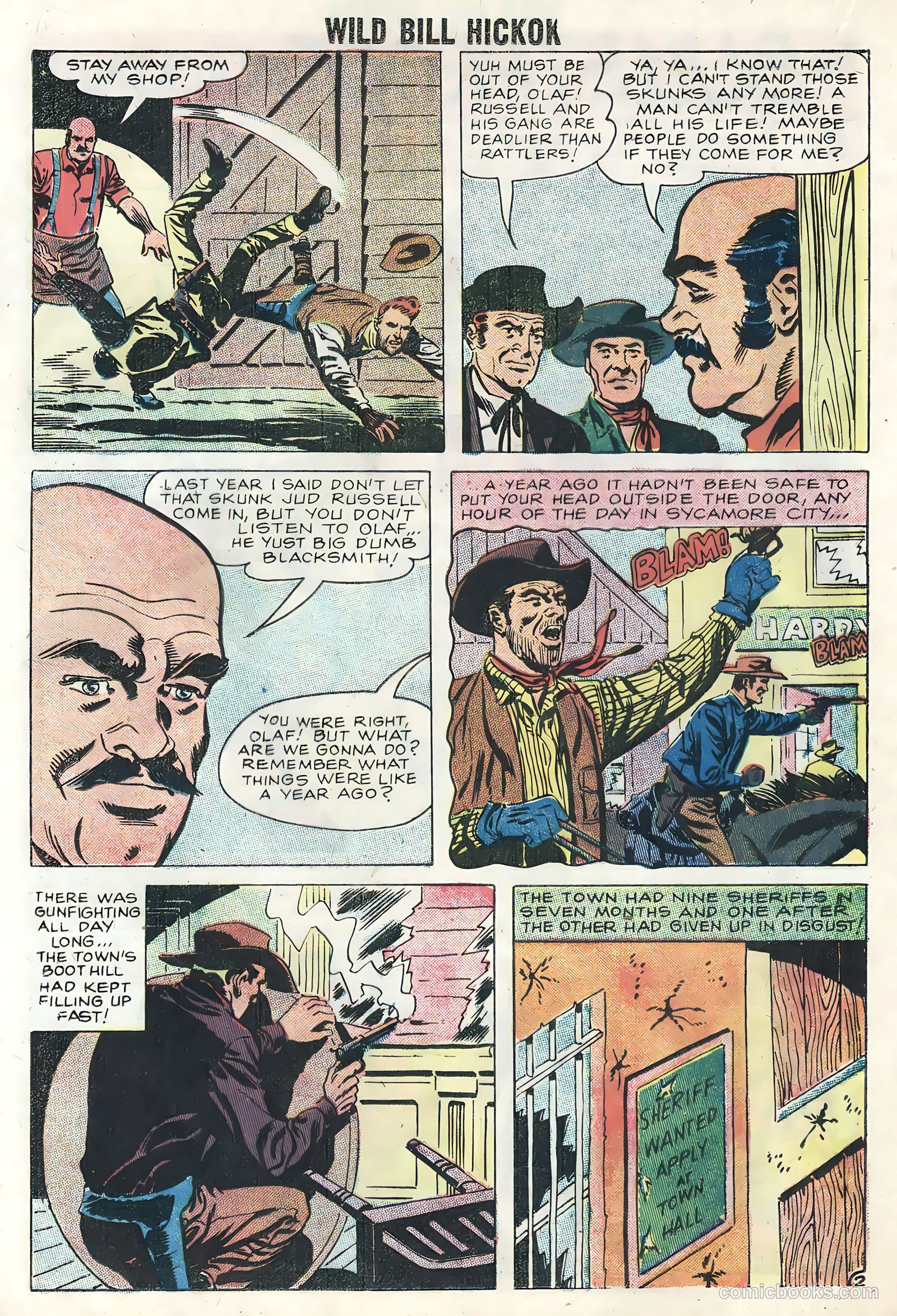 Wild Bill Hickok and Jingles #70 (1958) — page 20 of 36