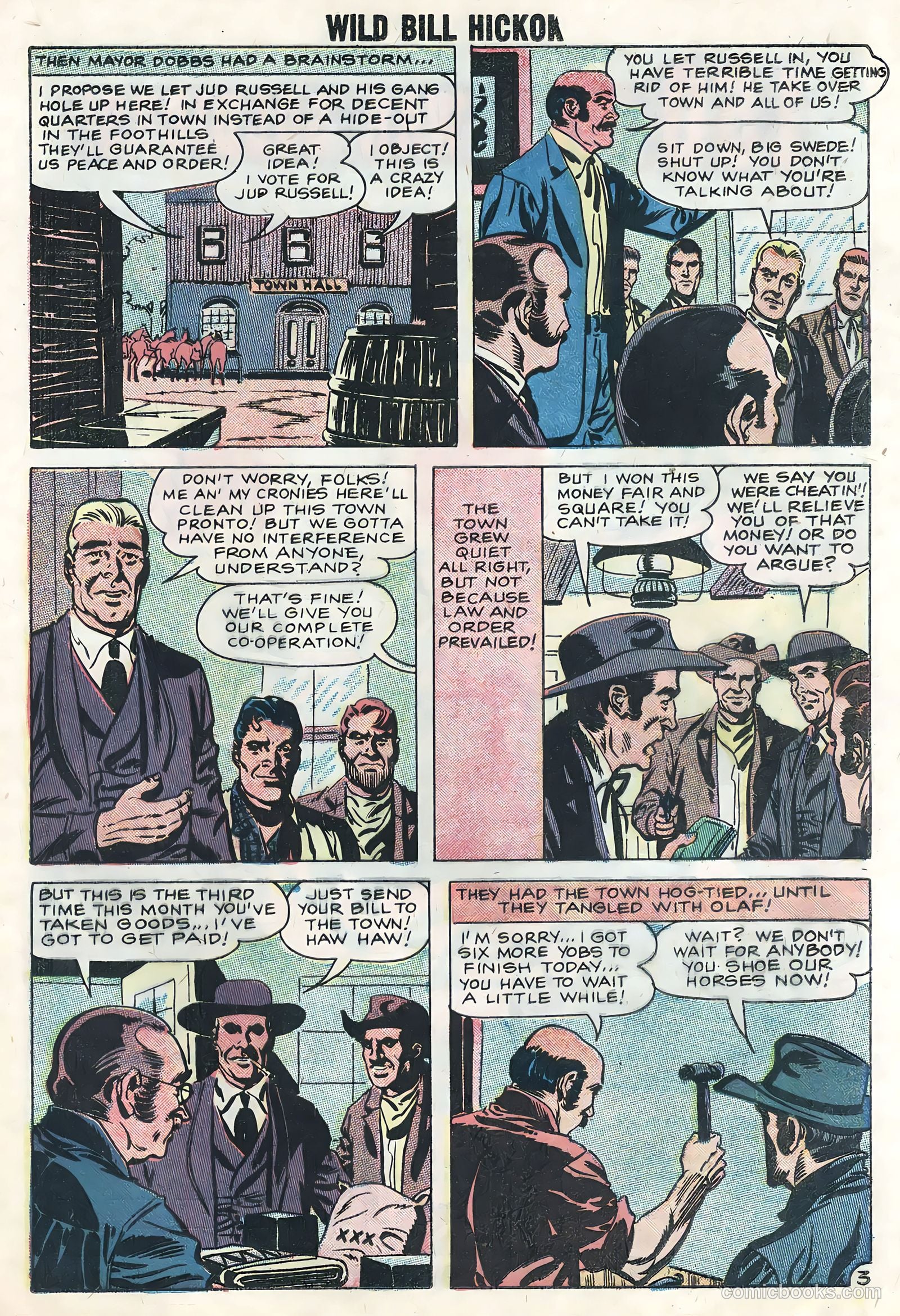 Wild Bill Hickok and Jingles #70 (1958) — page 21 of 36