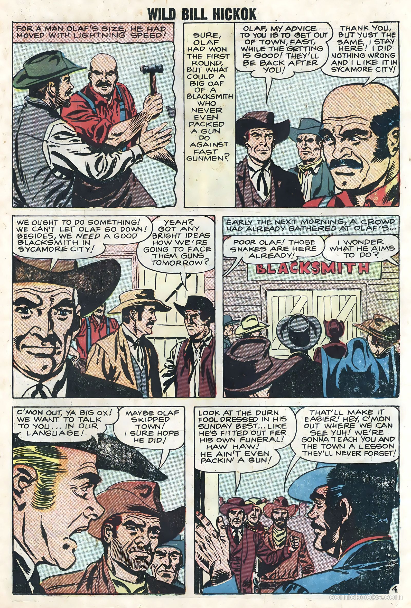 Wild Bill Hickok and Jingles #70 (1958) — page 23 of 36