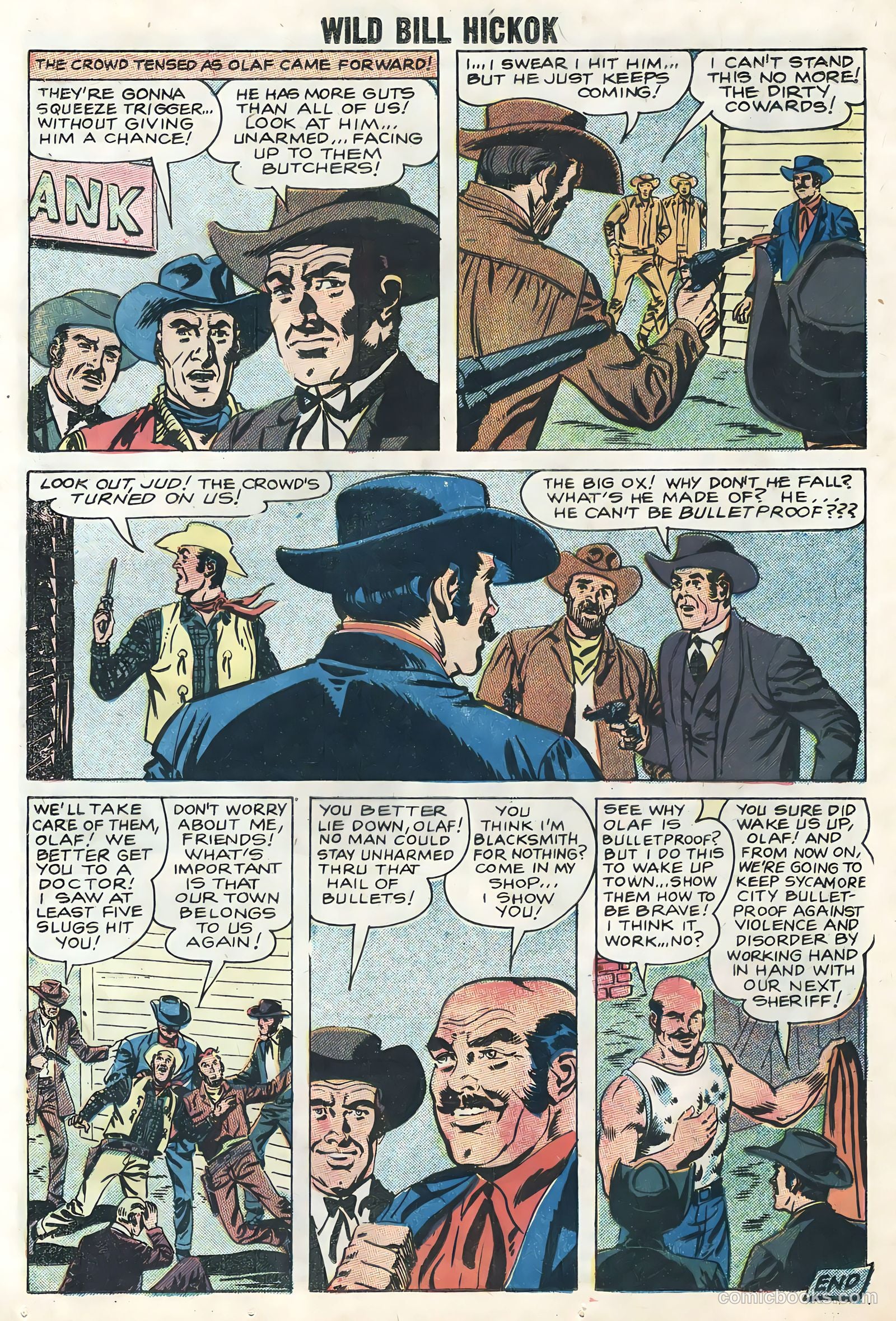 Wild Bill Hickok and Jingles #70 (1958) — page 24 of 36