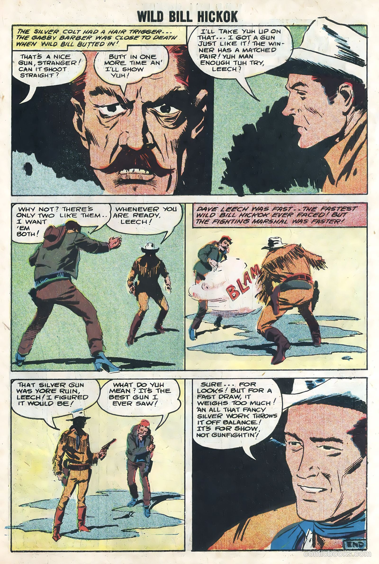 Wild Bill Hickok and Jingles #70 (1958) — page 27 of 36