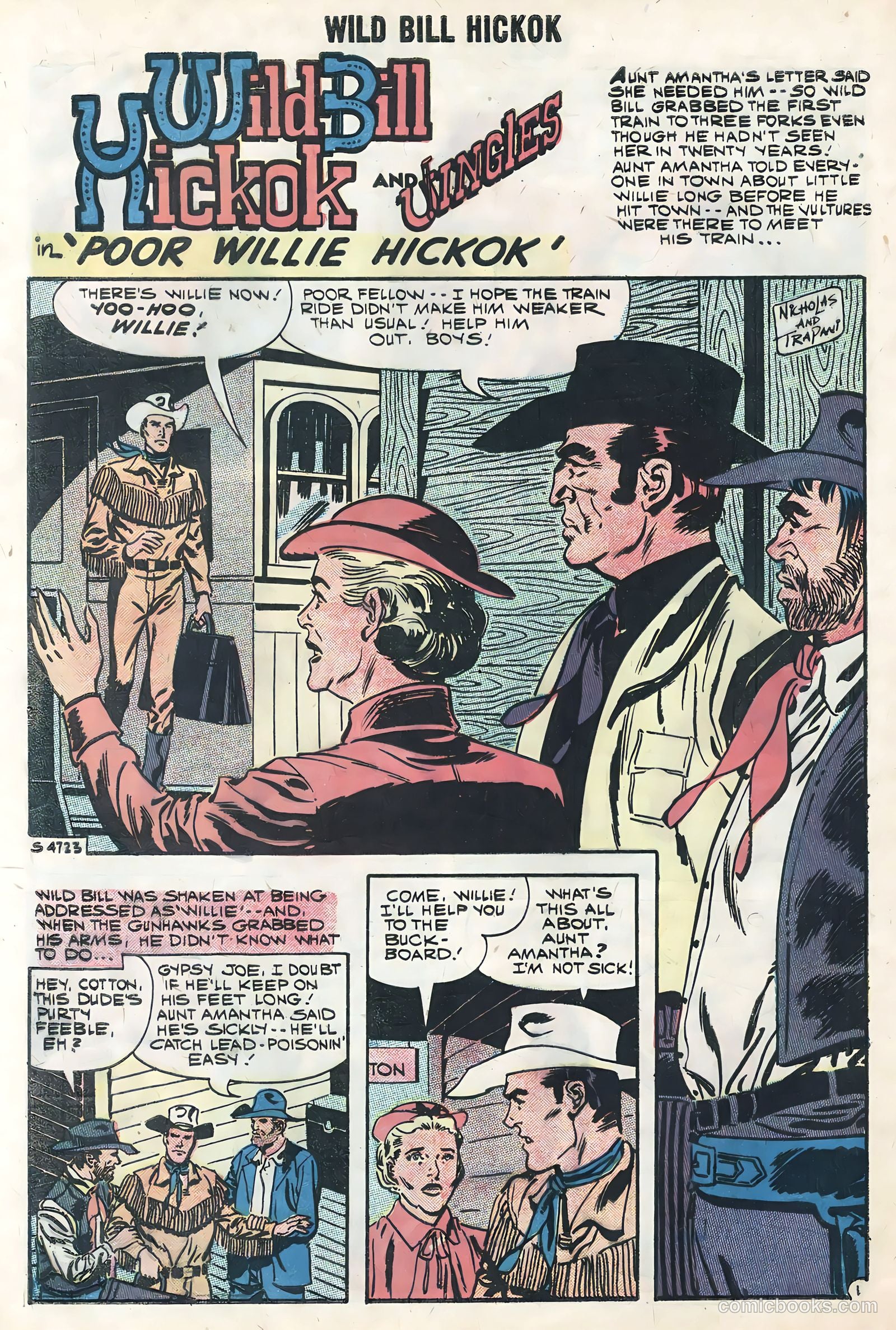 Wild Bill Hickok and Jingles #70 (1958) — page 28 of 36