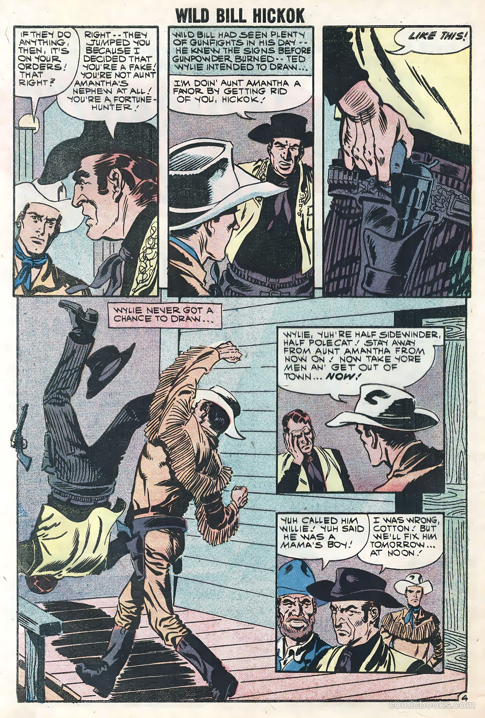 Wild Bill Hickok and Jingles #70 (1958) — page 32 of 36