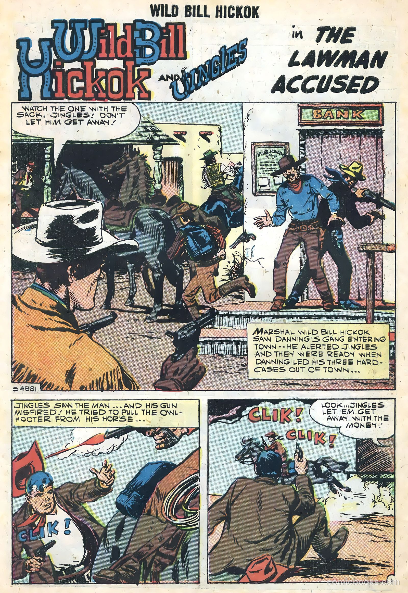 Wild Bill Hickok and Jingles #71 (1959) — page 3 of 35