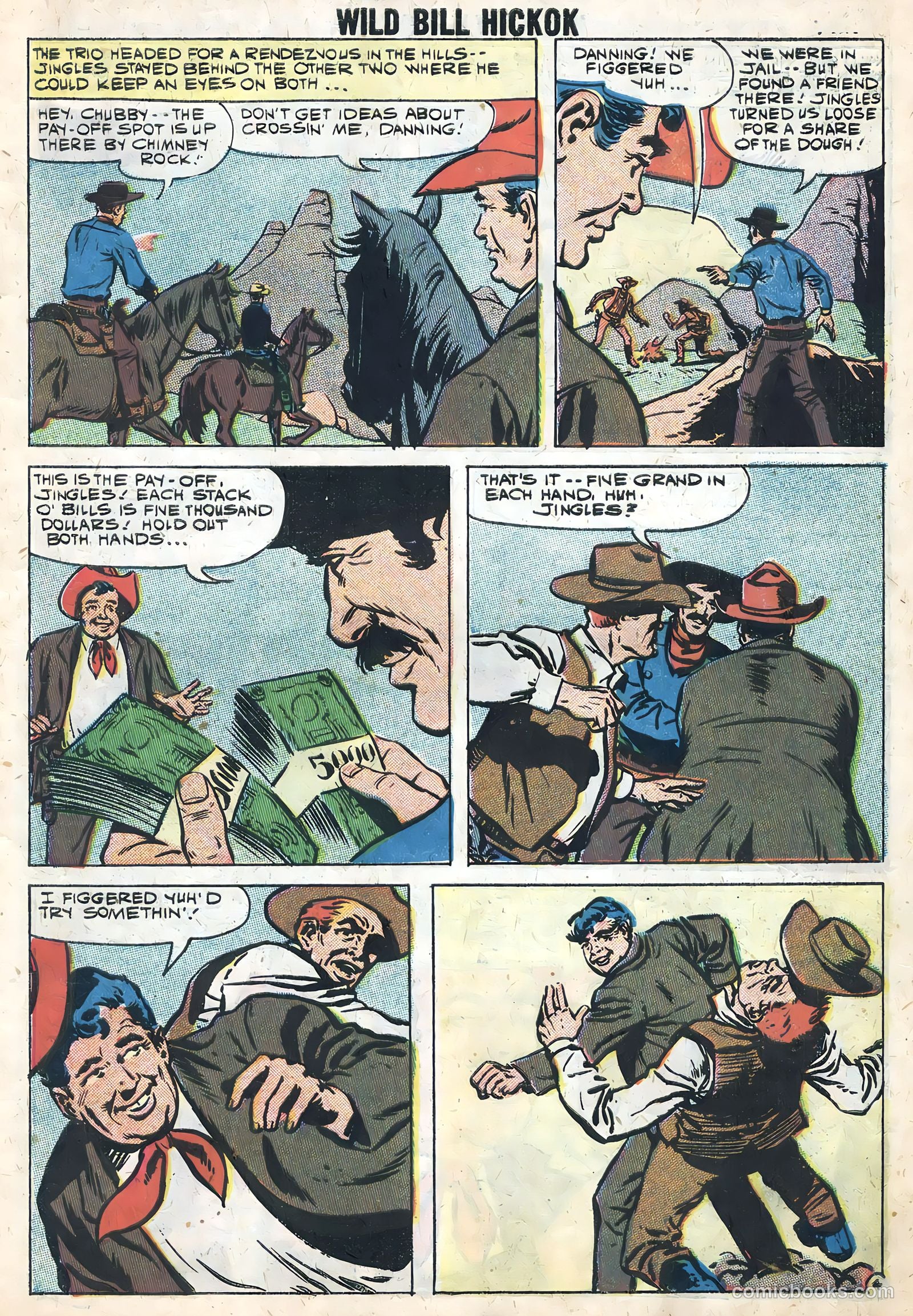 Wild Bill Hickok and Jingles #71 (1959) — page 7 of 35