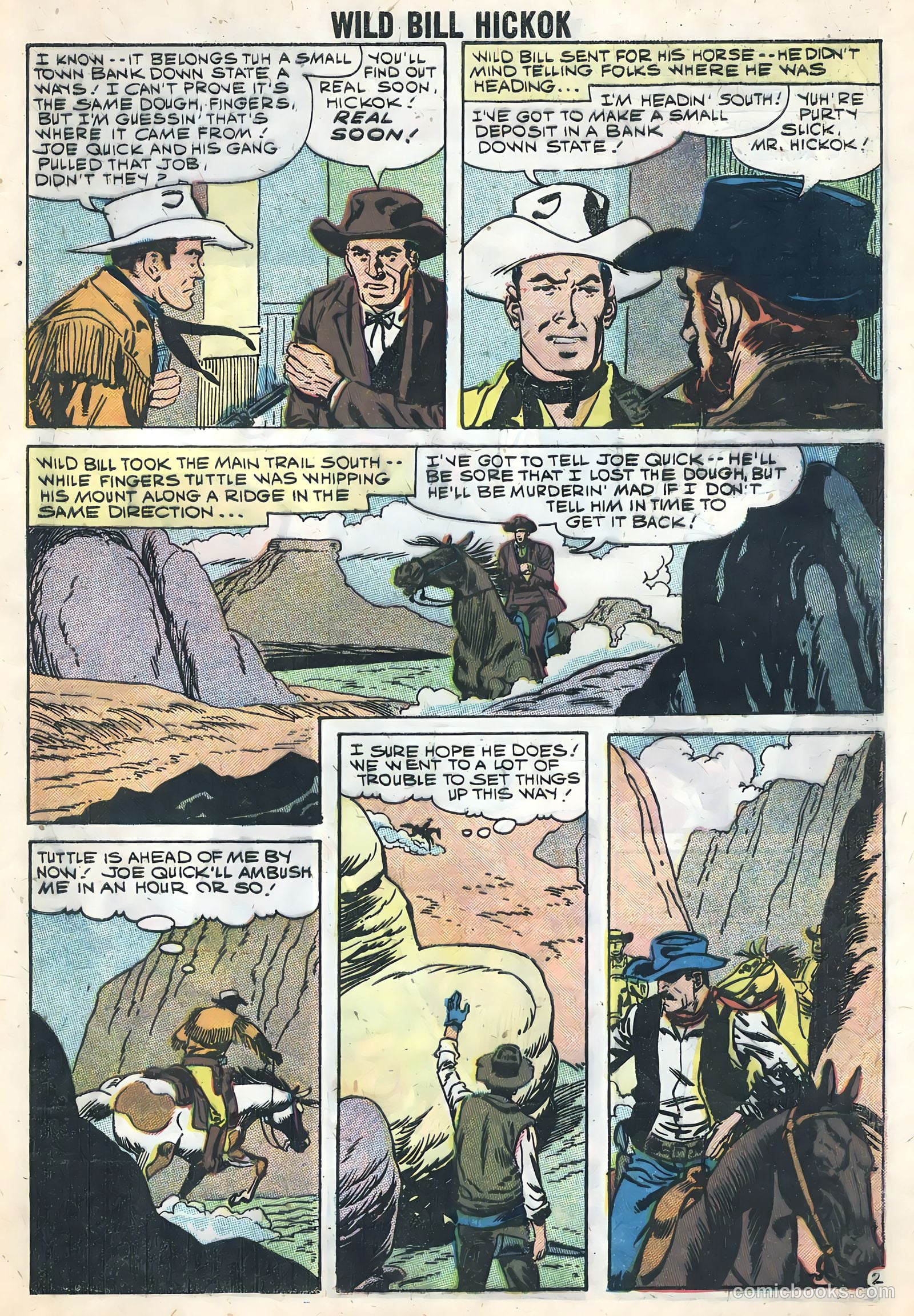 Wild Bill Hickok and Jingles #71 (1959) — page 28 of 35