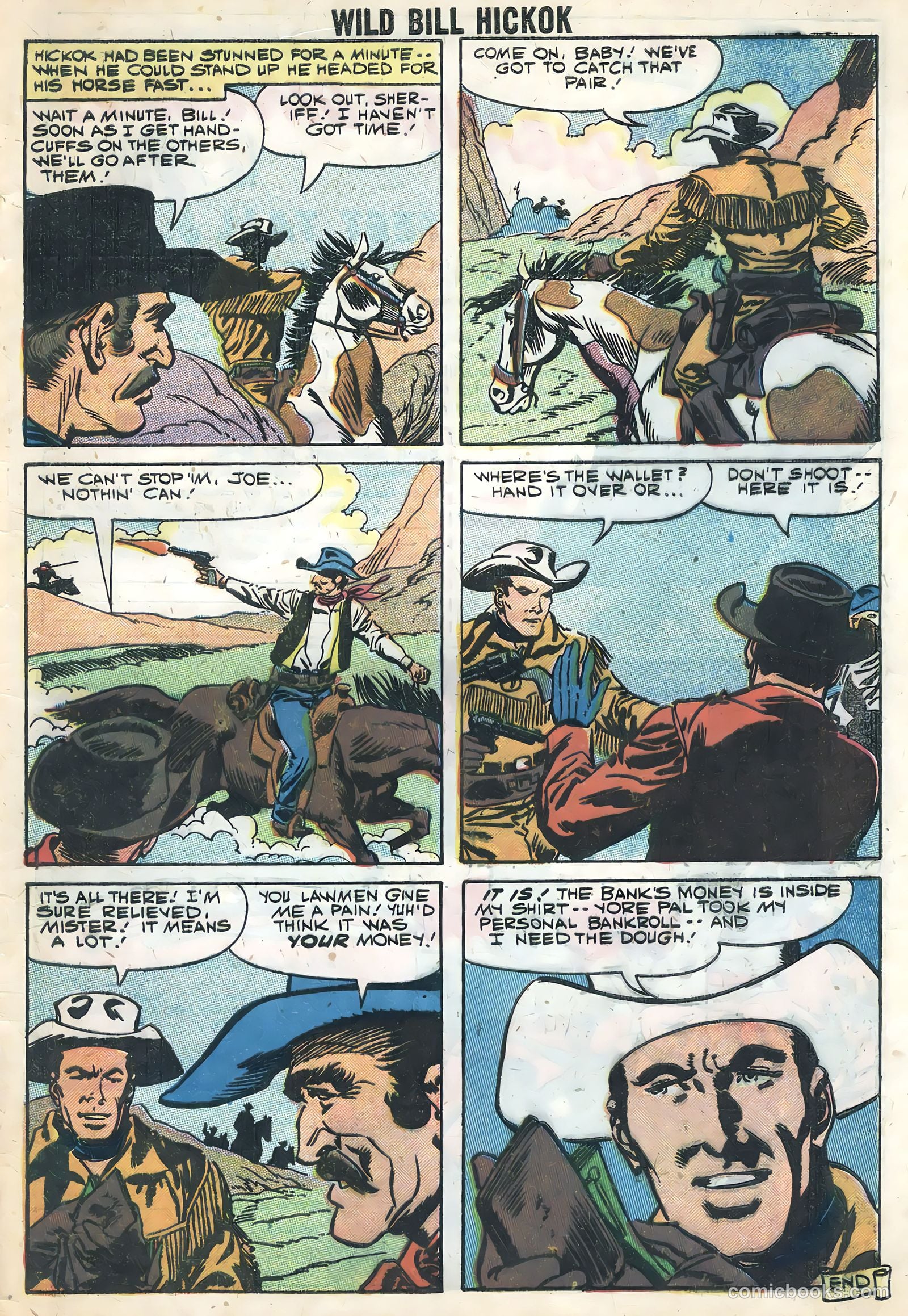 Wild Bill Hickok and Jingles #71 (1959) — page 32 of 35
