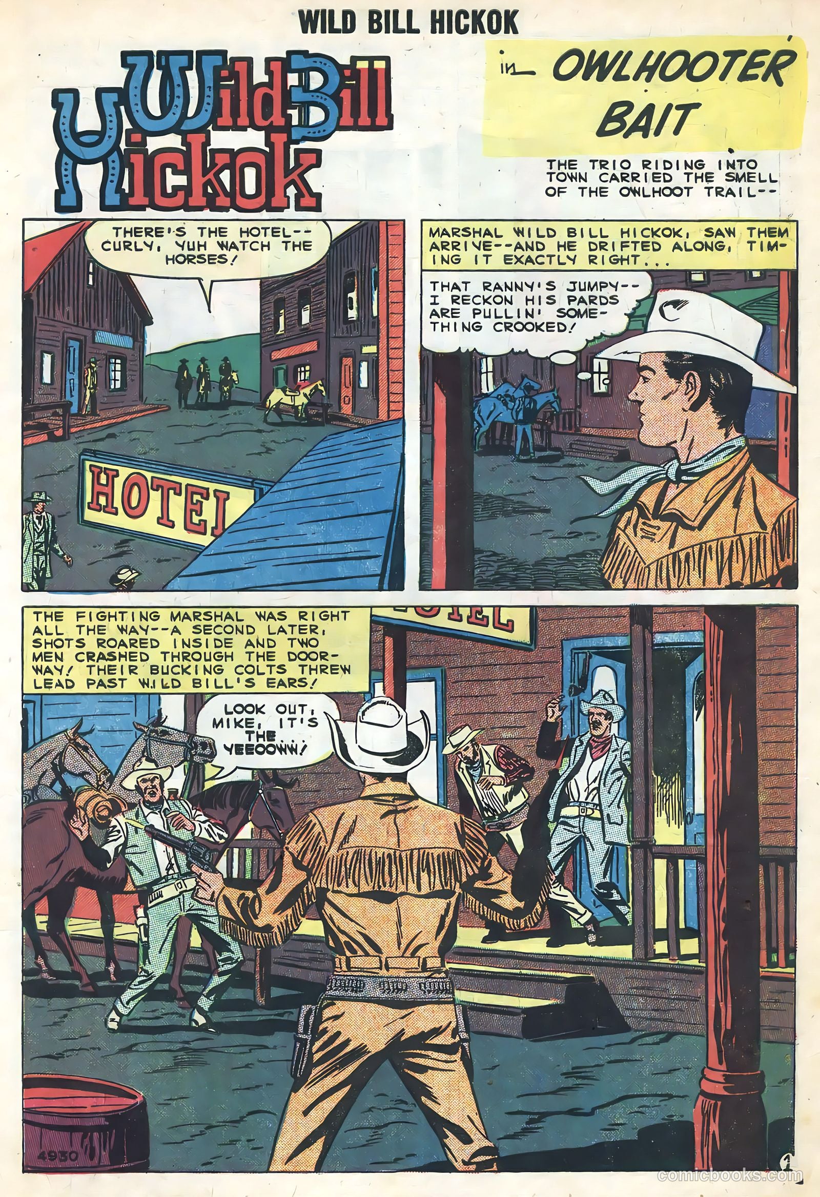 Wild Bill Hickok and Jingles #72 (1959) — page 3 of 36