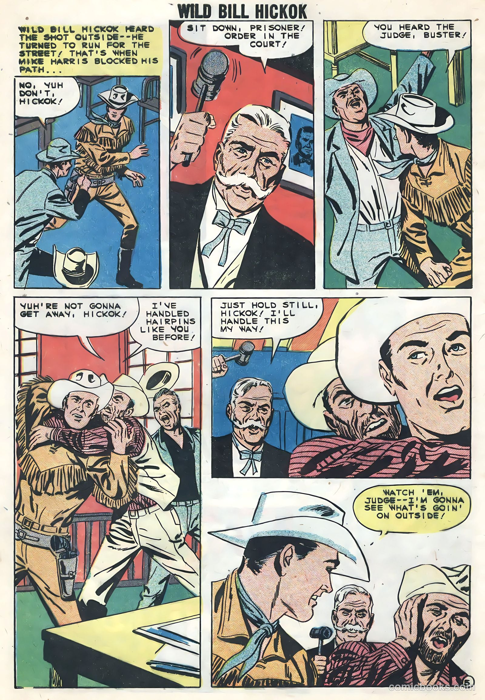 Wild Bill Hickok and Jingles #72 (1959) — page 8 of 36