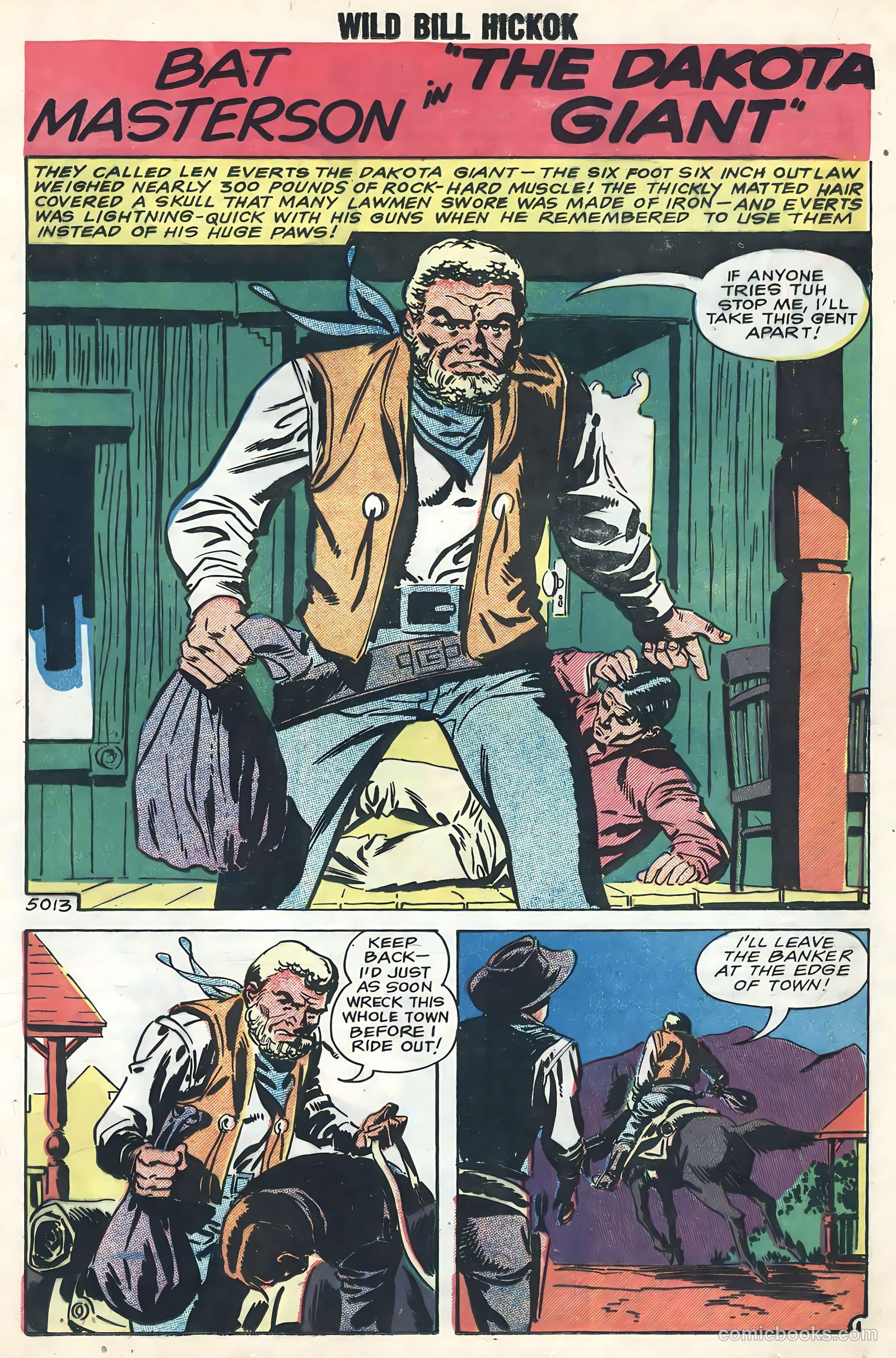 Wild Bill Hickok and Jingles #72 (1959) — page 13 of 36