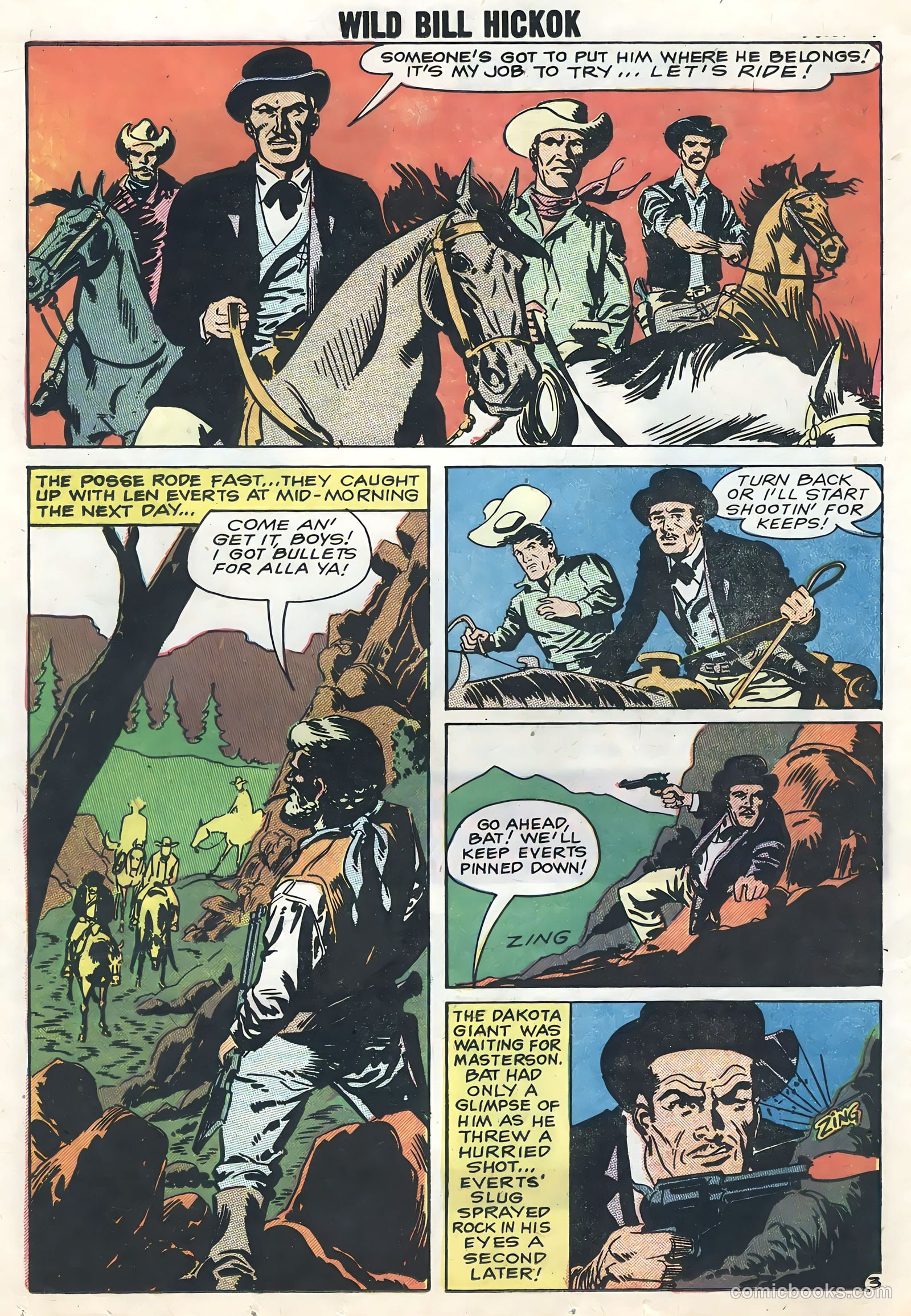 Wild Bill Hickok and Jingles #72 (1959) — page 16 of 36