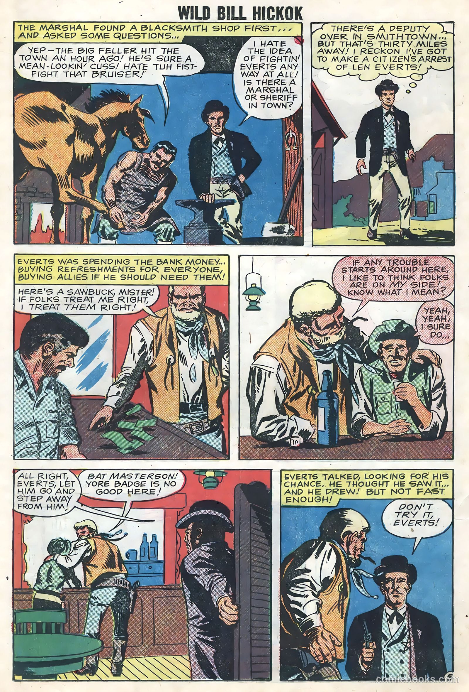 Wild Bill Hickok and Jingles #72 (1959) — page 18 of 36