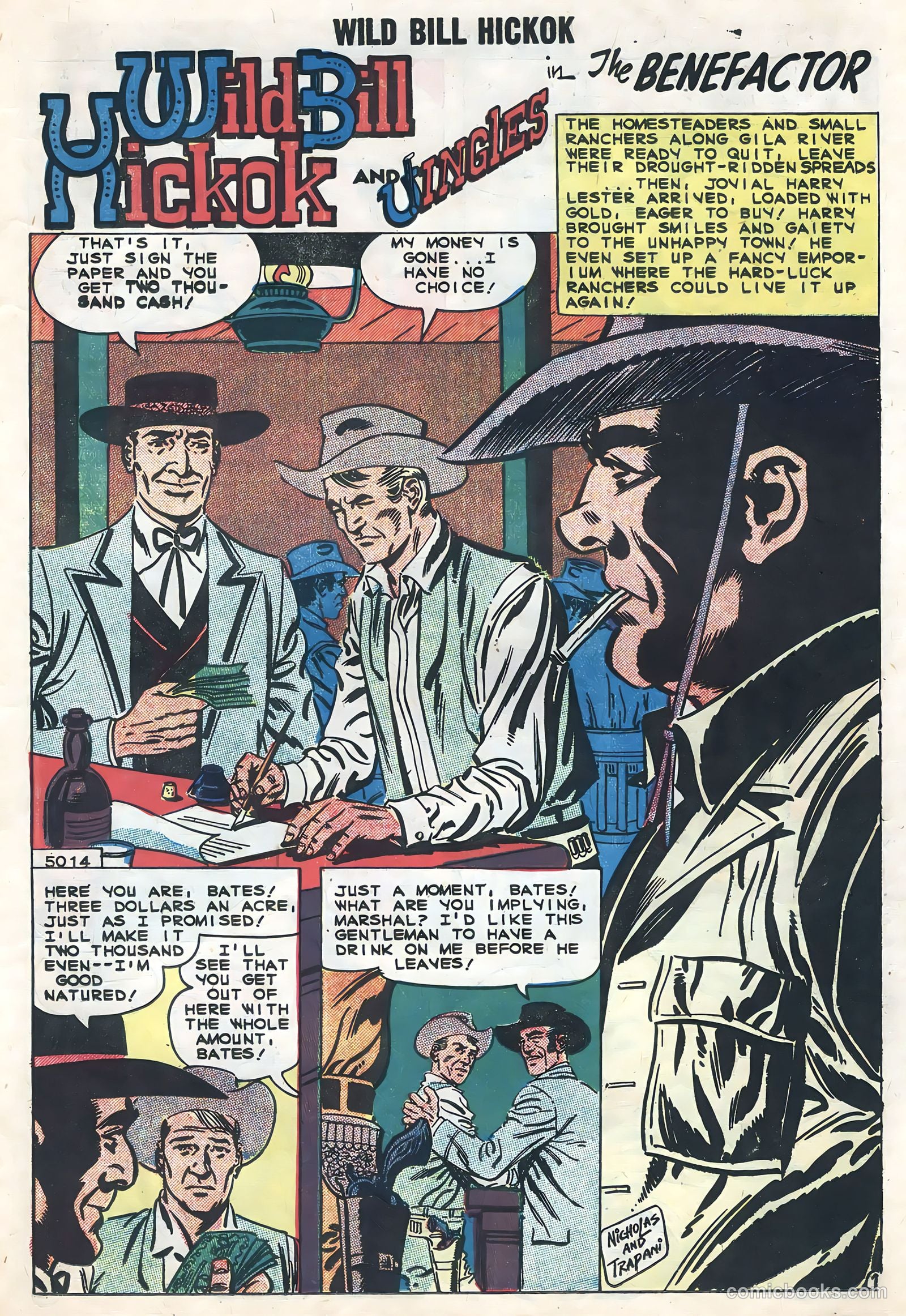 Wild Bill Hickok and Jingles #72 (1959) — page 23 of 36