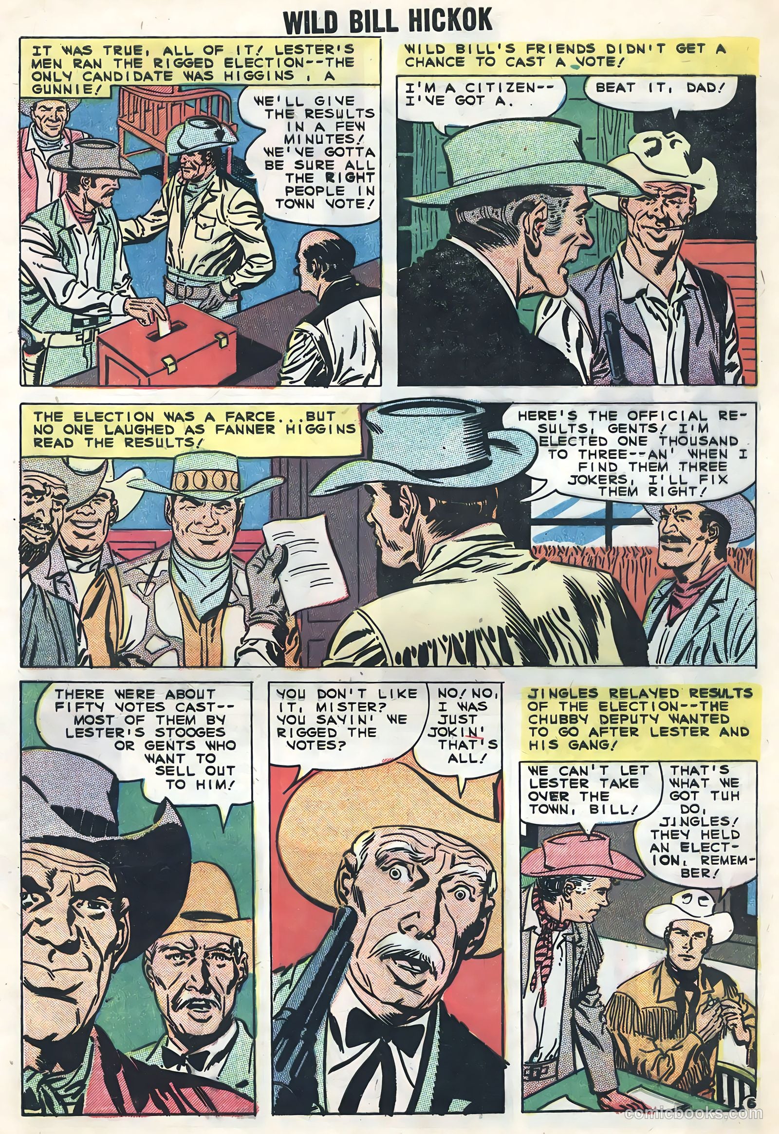 Wild Bill Hickok and Jingles #72 (1959) — page 28 of 36