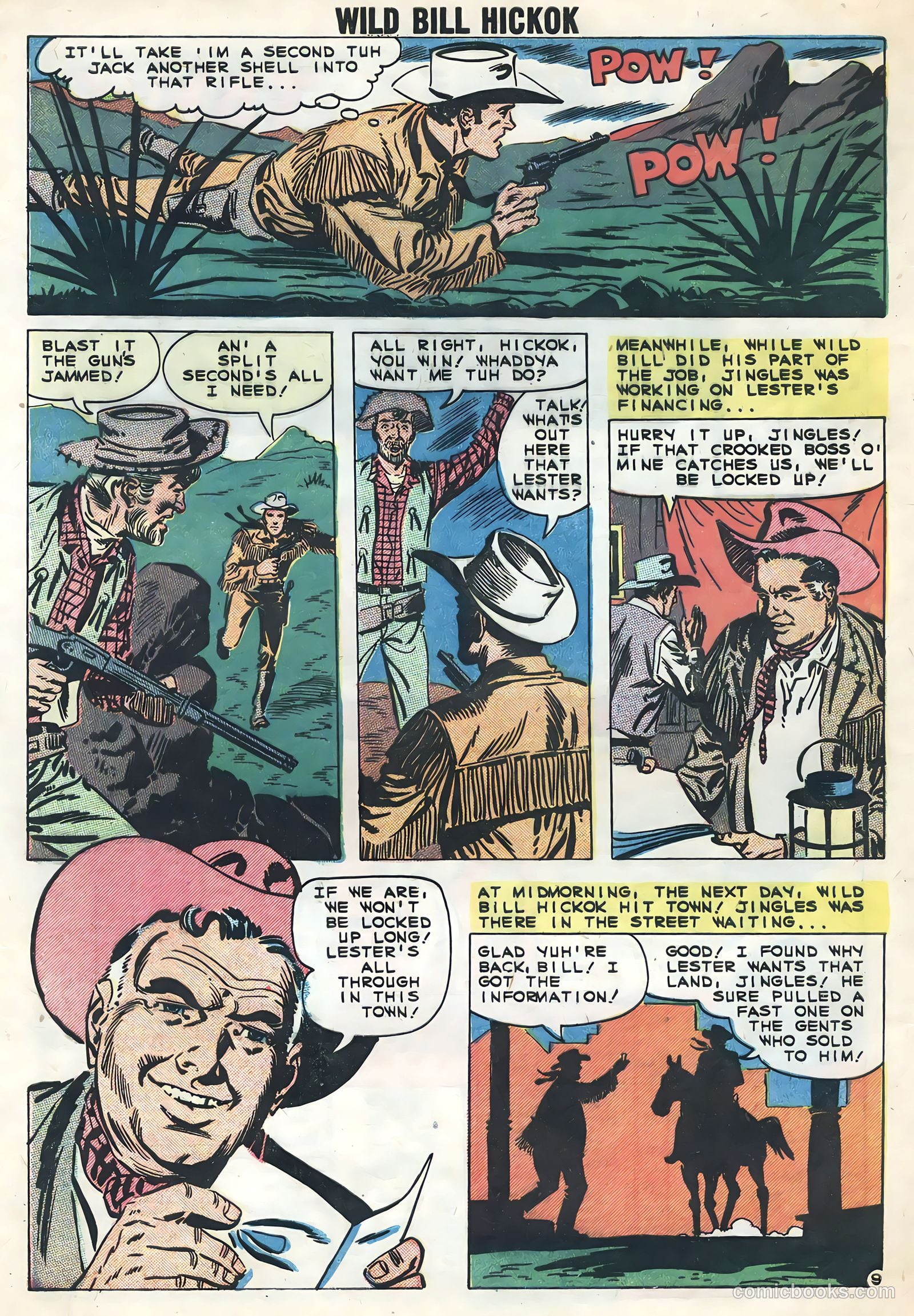 Wild Bill Hickok and Jingles #72 (1959) — page 32 of 36