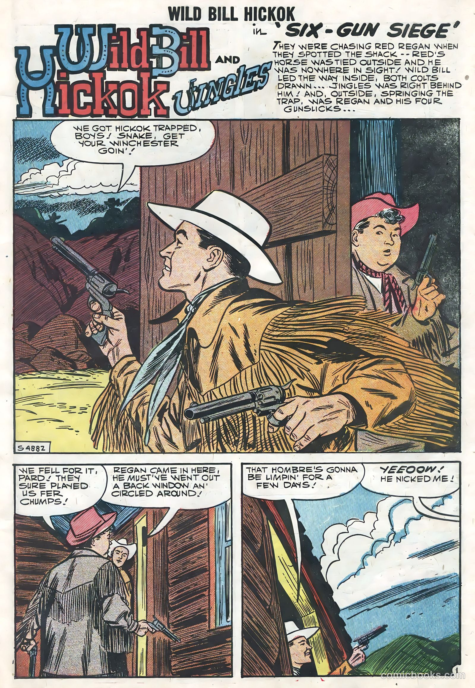 Wild Bill Hickok and Jingles #73 (1959) — page 3 of 36