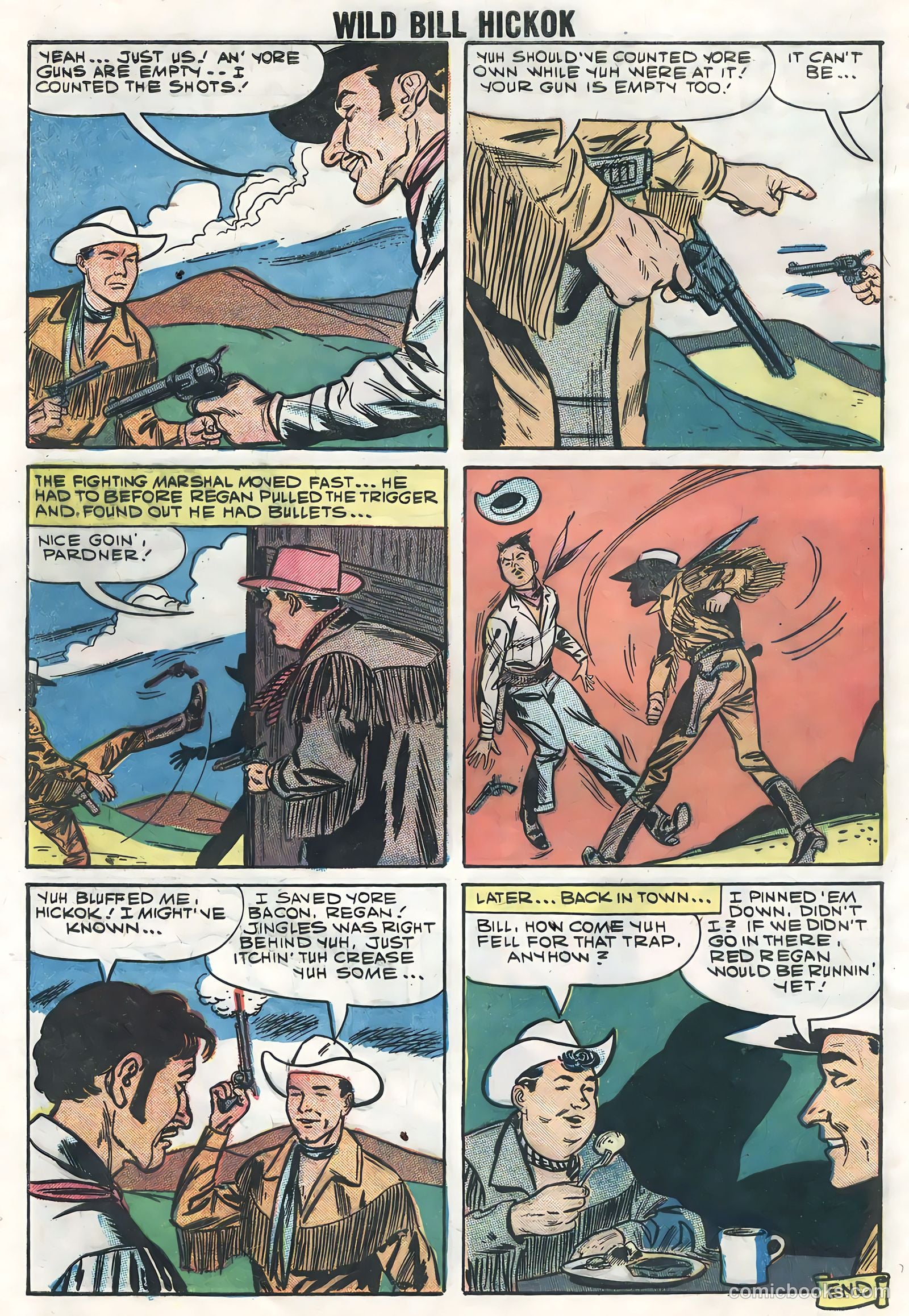 Wild Bill Hickok and Jingles #73 (1959) — page 8 of 36