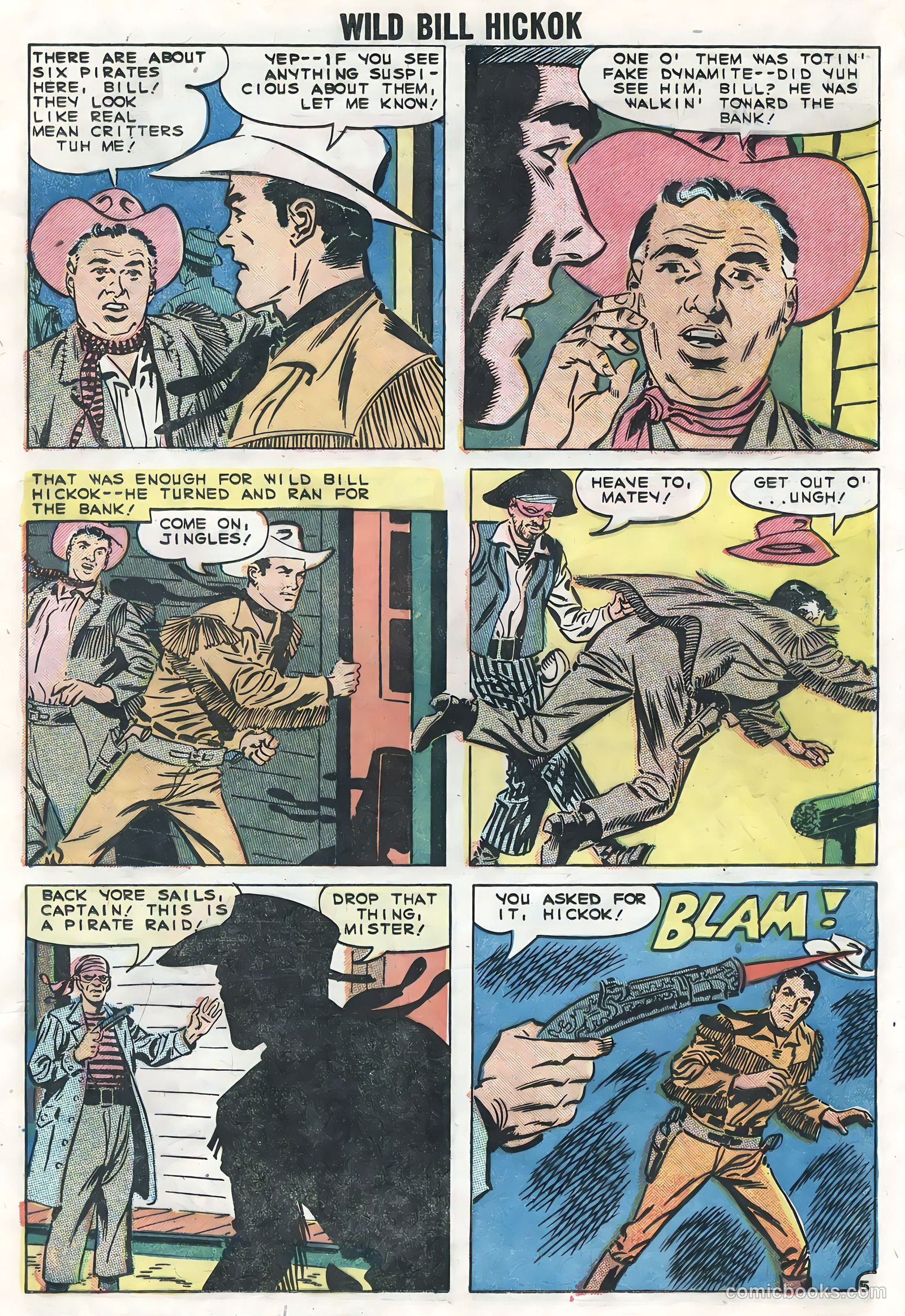 Wild Bill Hickok and Jingles #73 (1959) — page 13 of 36