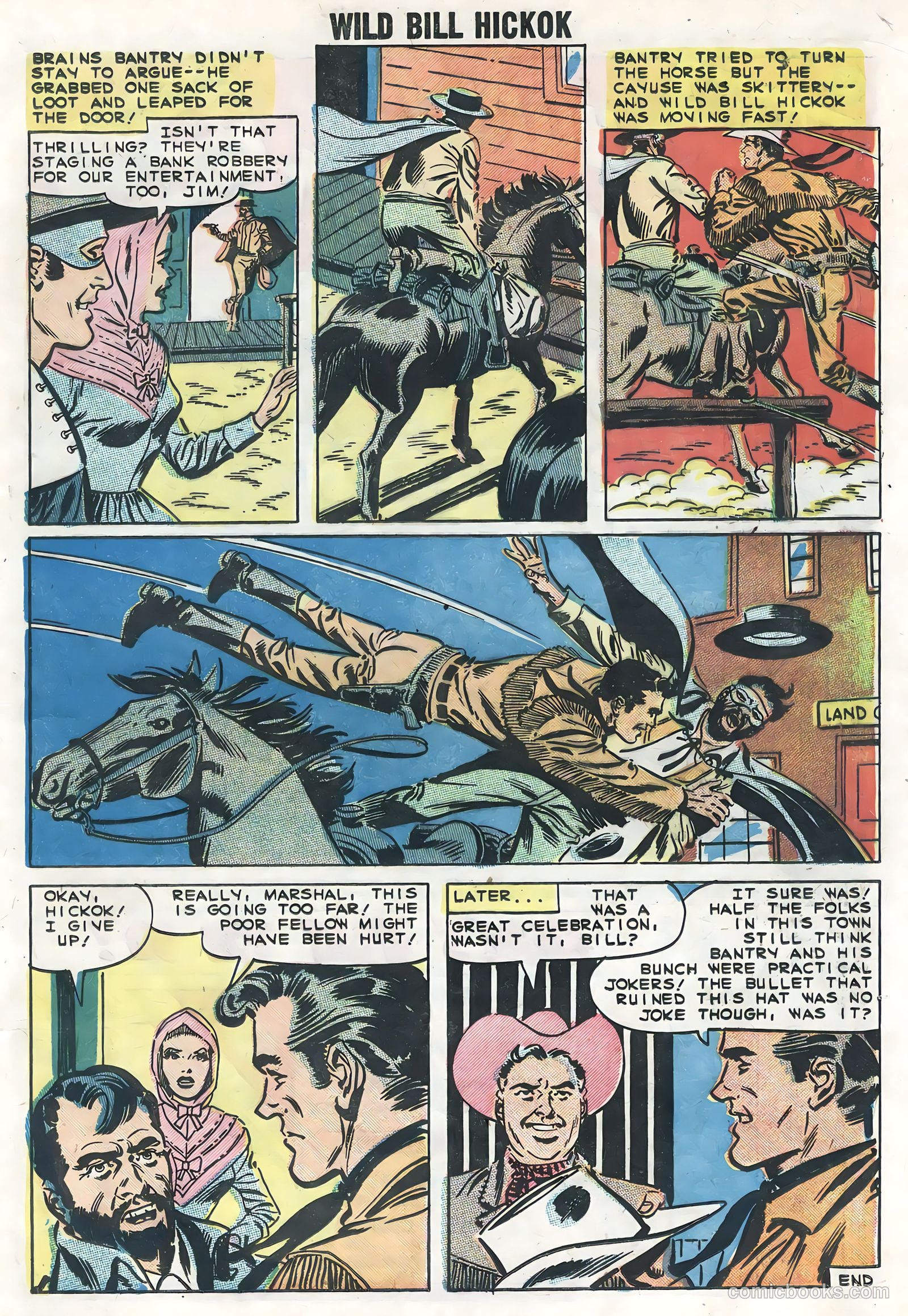 Wild Bill Hickok and Jingles #73 (1959) — page 17 of 36