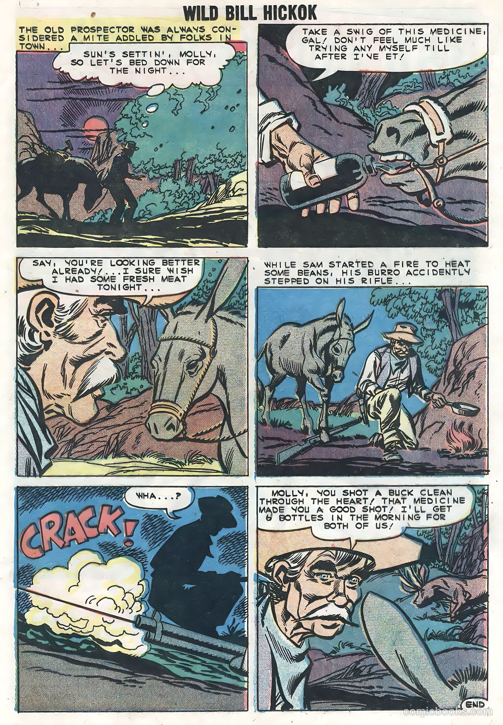Wild Bill Hickok and Jingles #73 (1959) — page 21 of 36