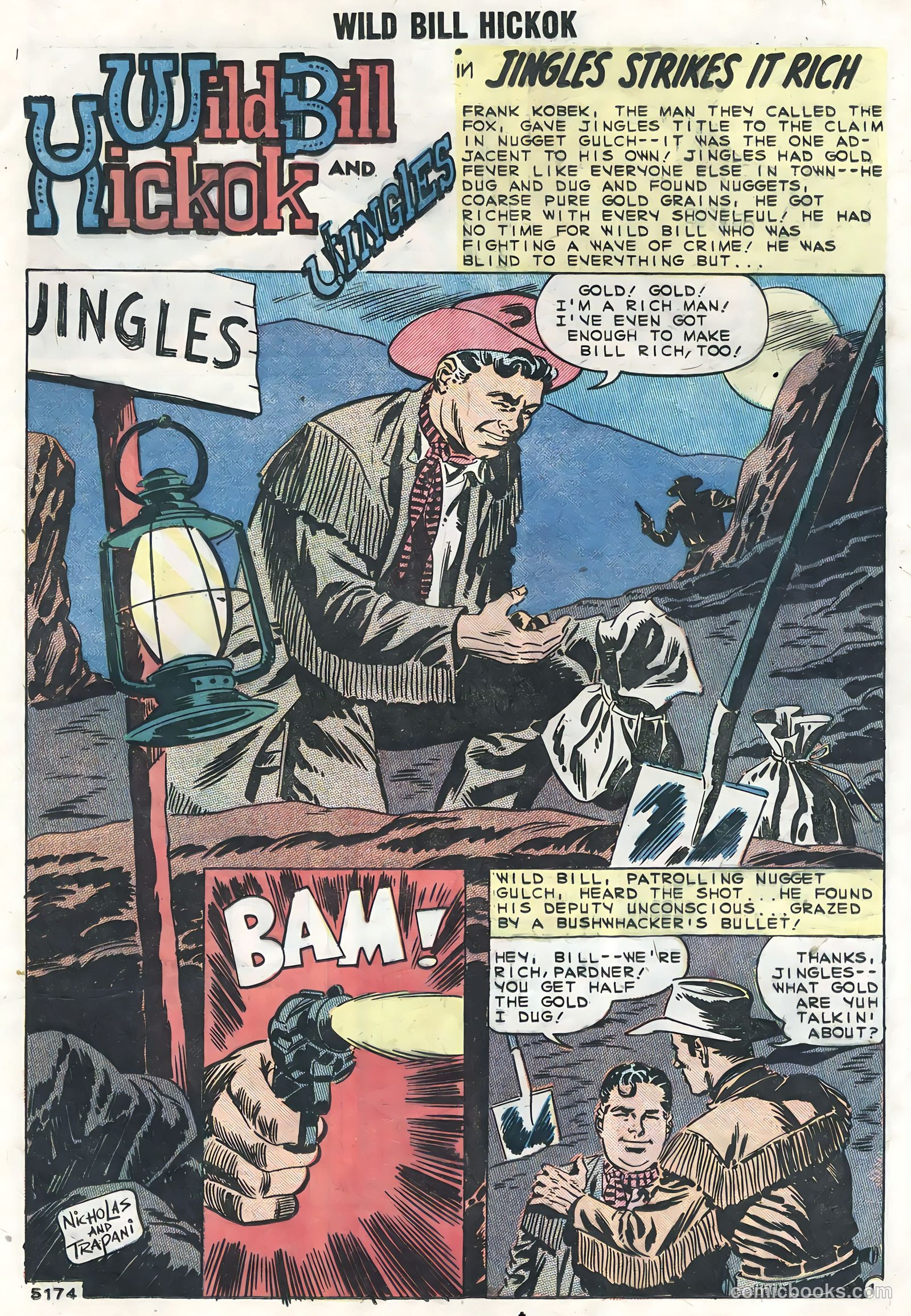 Wild Bill Hickok and Jingles #73 (1959) — page 25 of 36