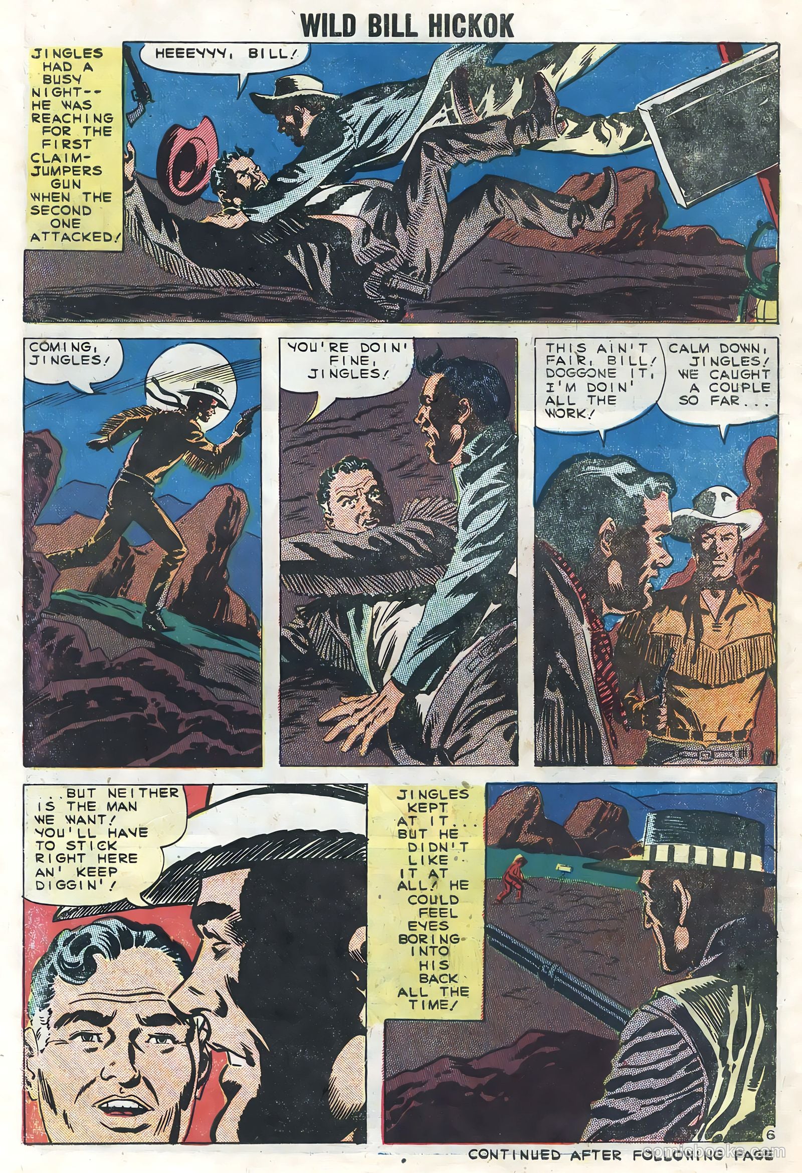 Wild Bill Hickok and Jingles #73 (1959) — page 30 of 36