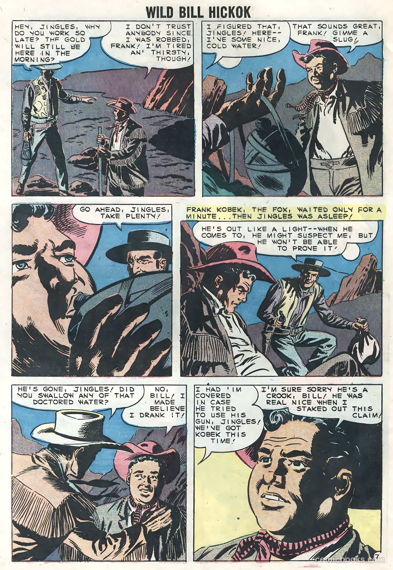 Wild Bill Hickok and Jingles #73 (1959) — page 32 of 36