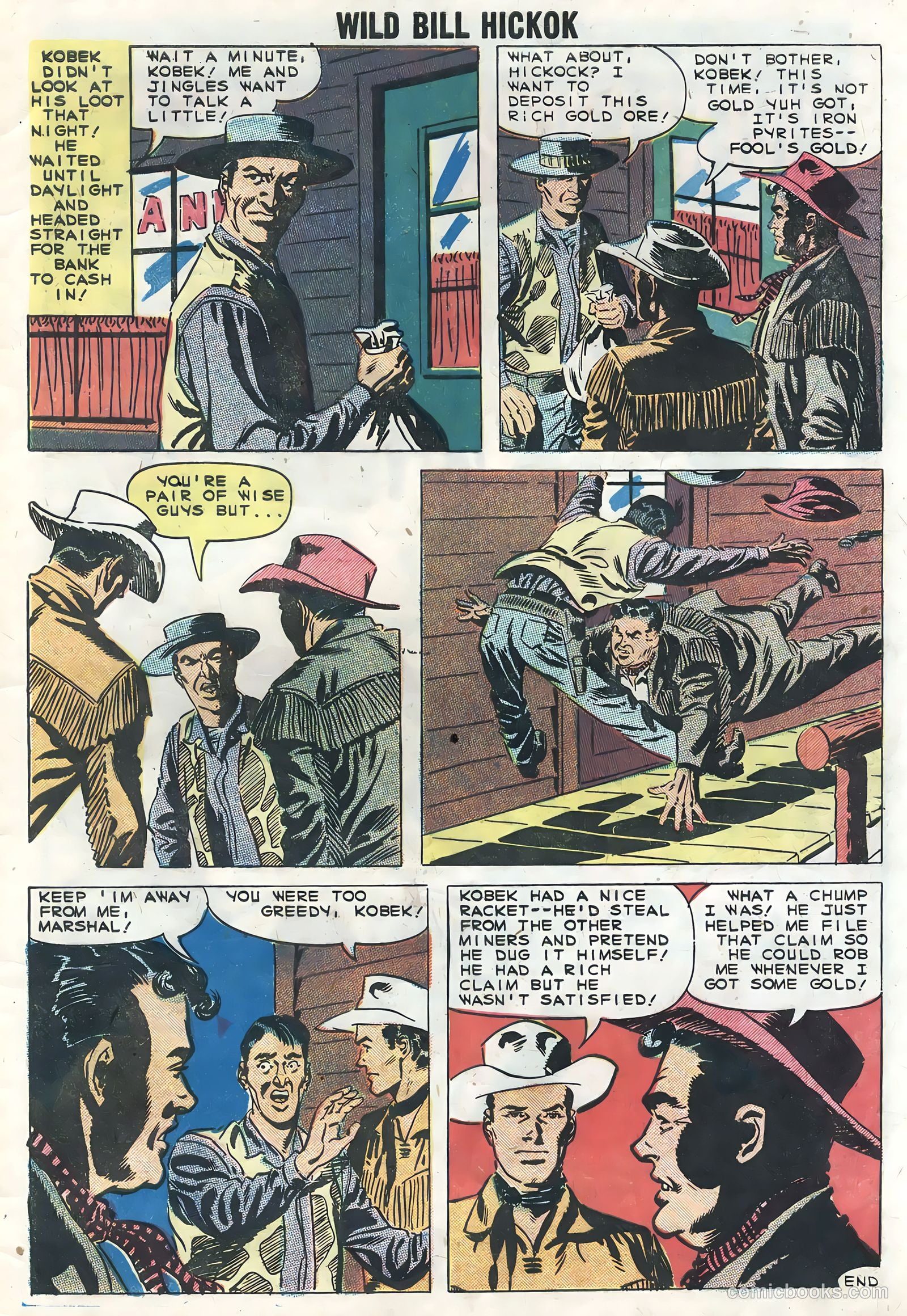Wild Bill Hickok and Jingles #73 (1959) — page 33 of 36