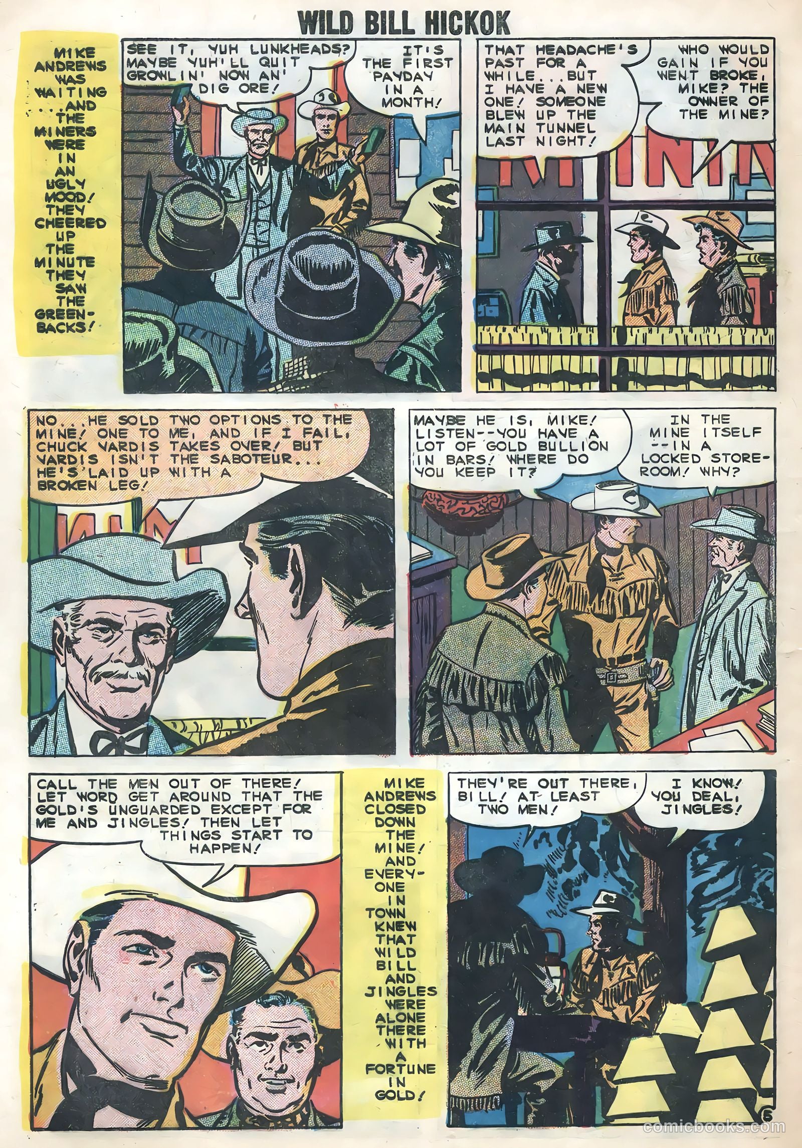 Wild Bill Hickok and Jingles #74 (1959) — page 8 of 36