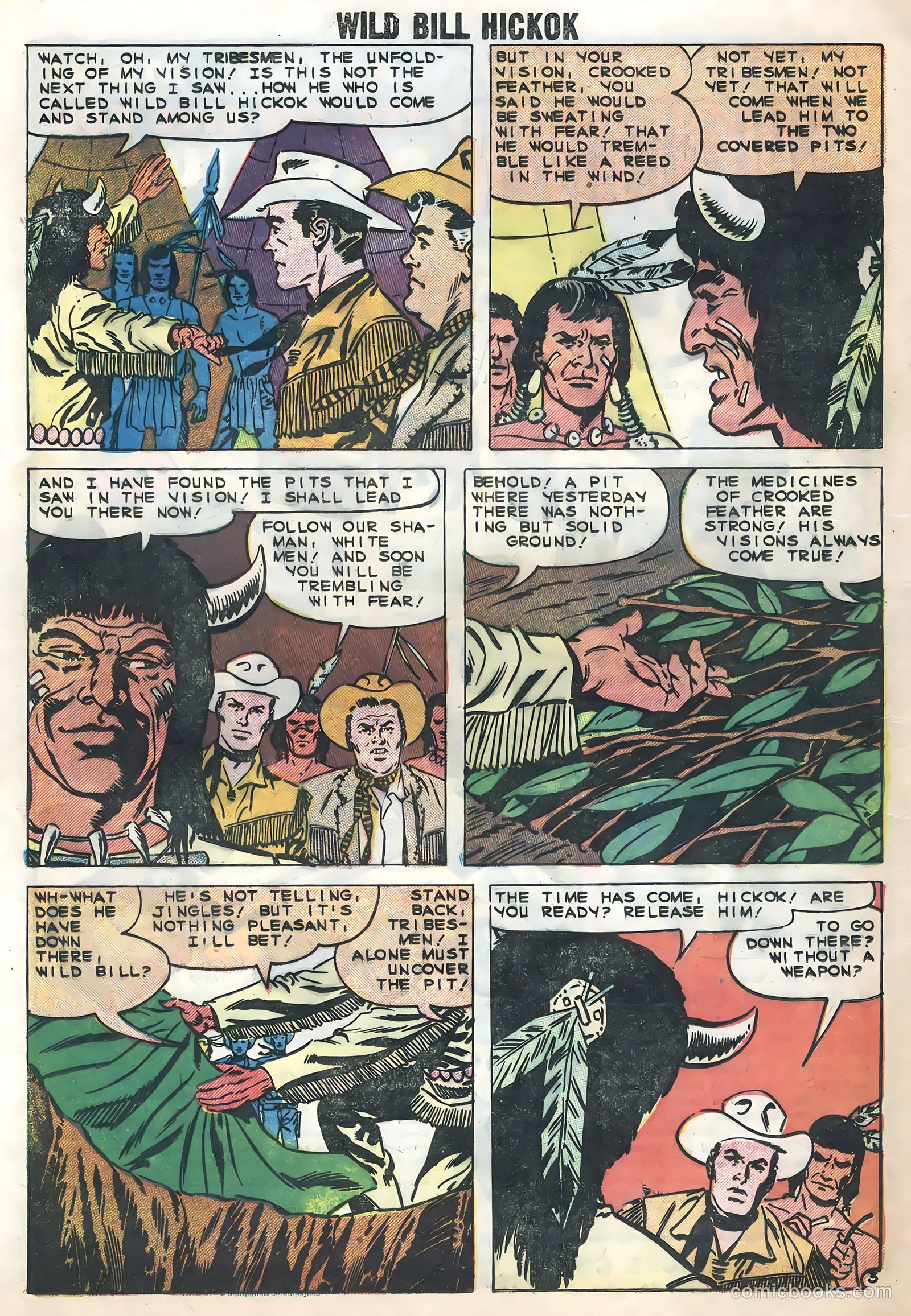 Wild Bill Hickok and Jingles #74 (1959) — page 16 of 36