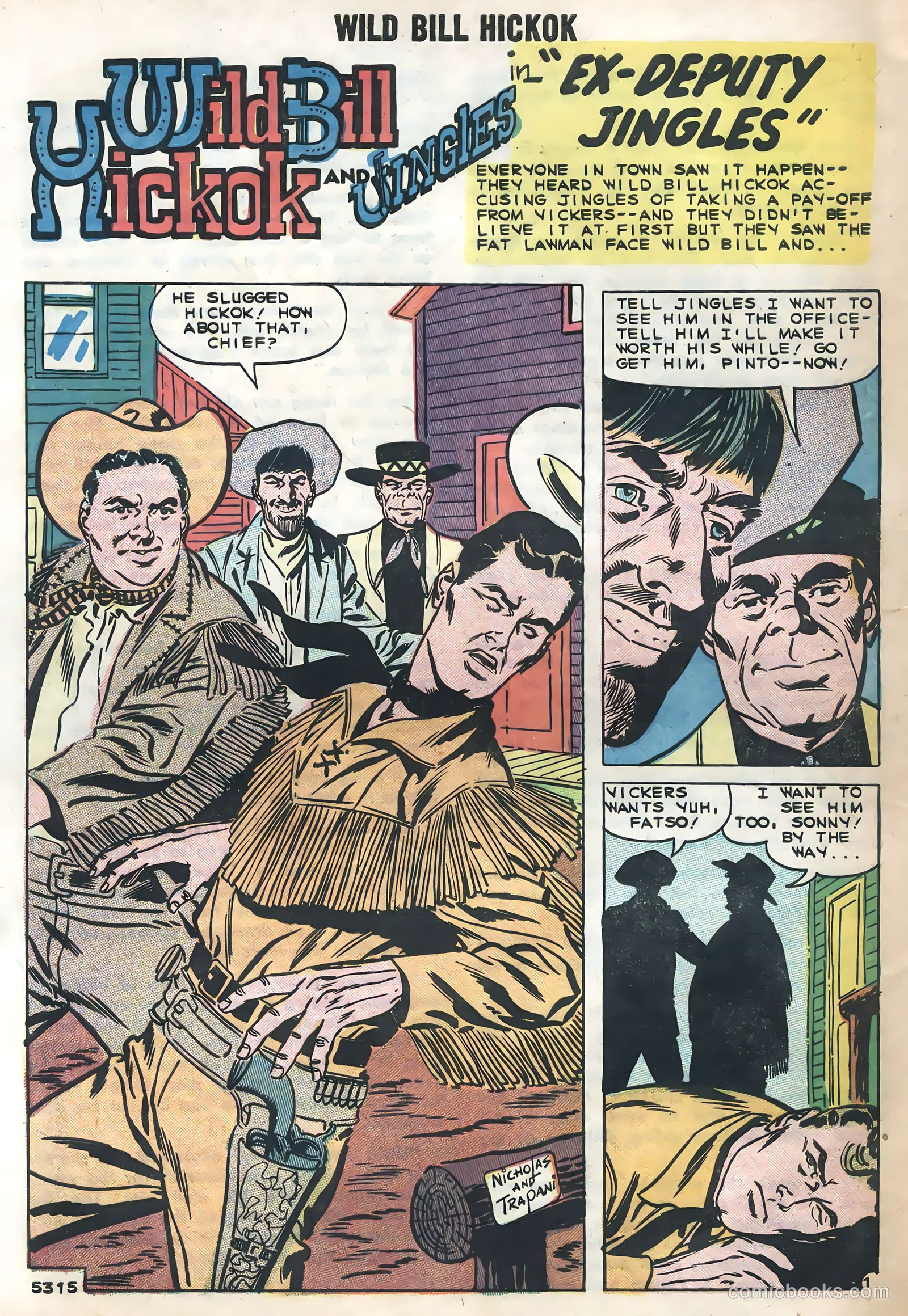 Wild Bill Hickok and Jingles #74 (1959) — page 28 of 36
