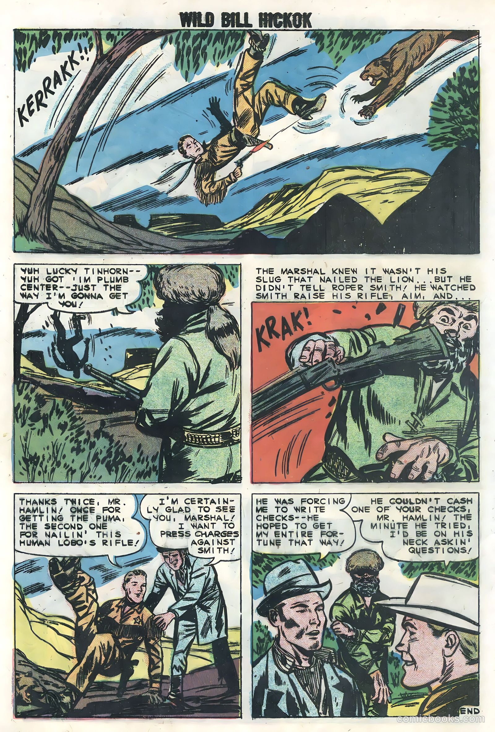 Wild Bill Hickok and Jingles #75 (1959) — page 8 of 36
