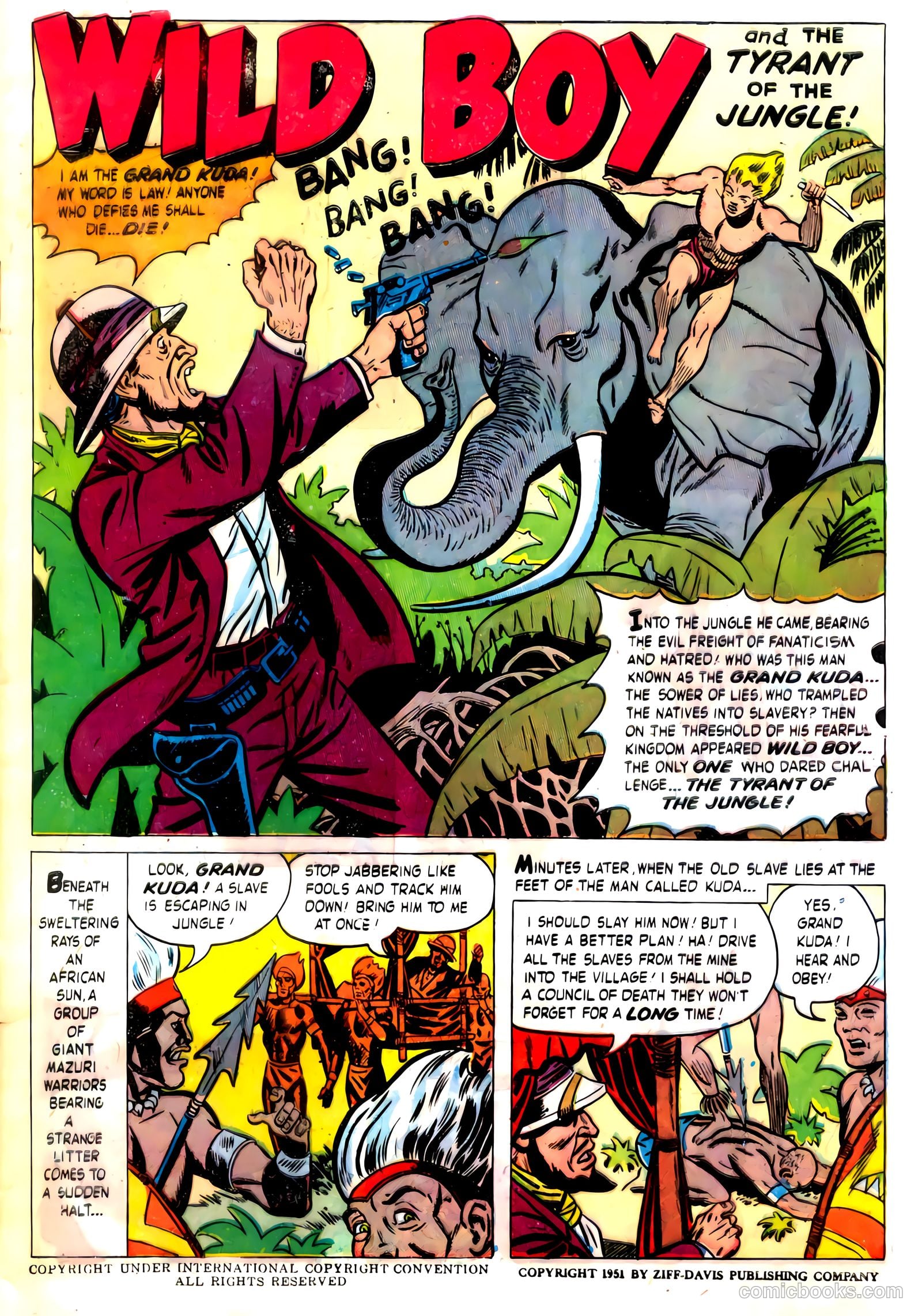 Wild Boy #4 (1951) — page 3 of 36