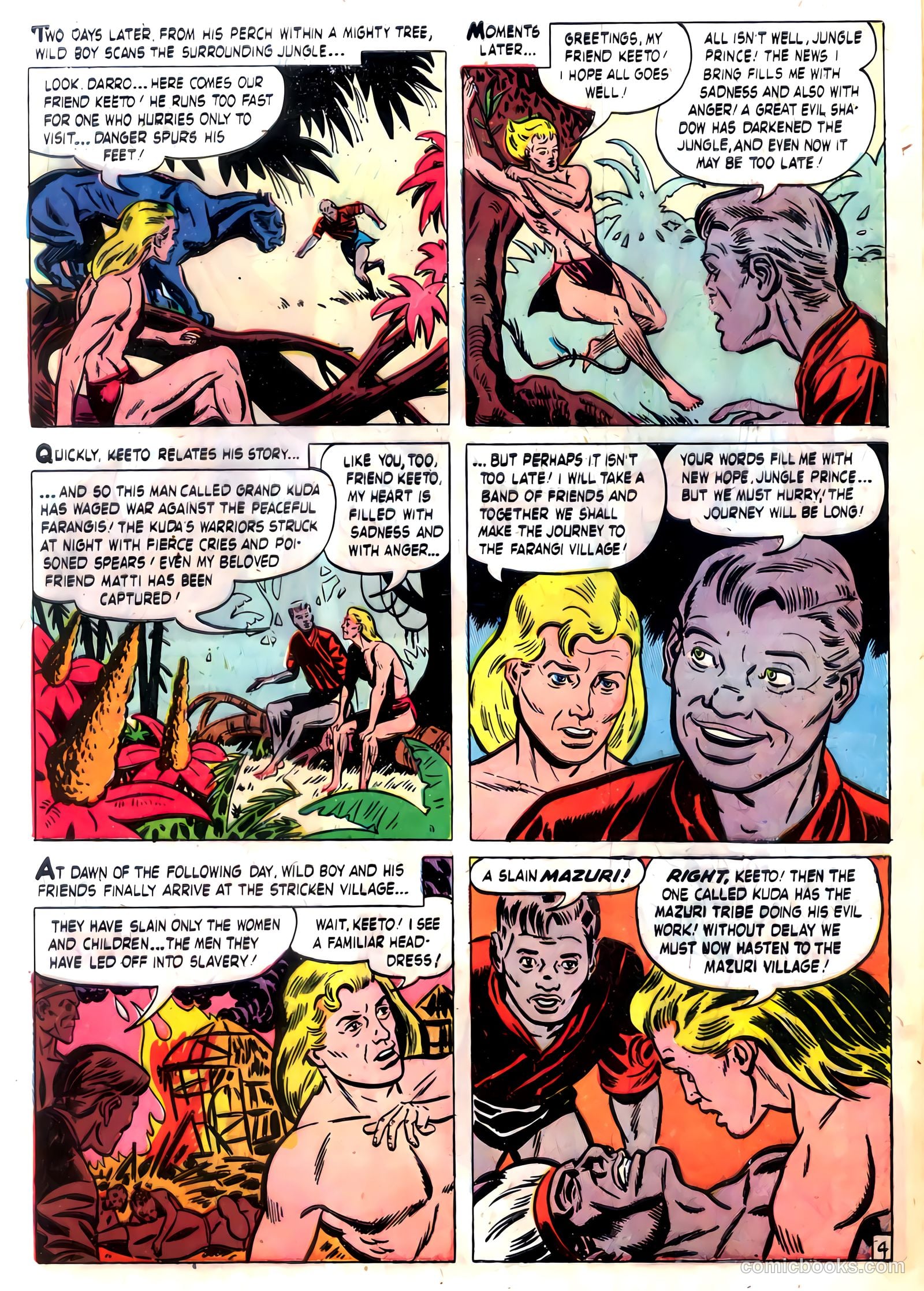 Wild Boy #4 (1951) — page 6 of 36