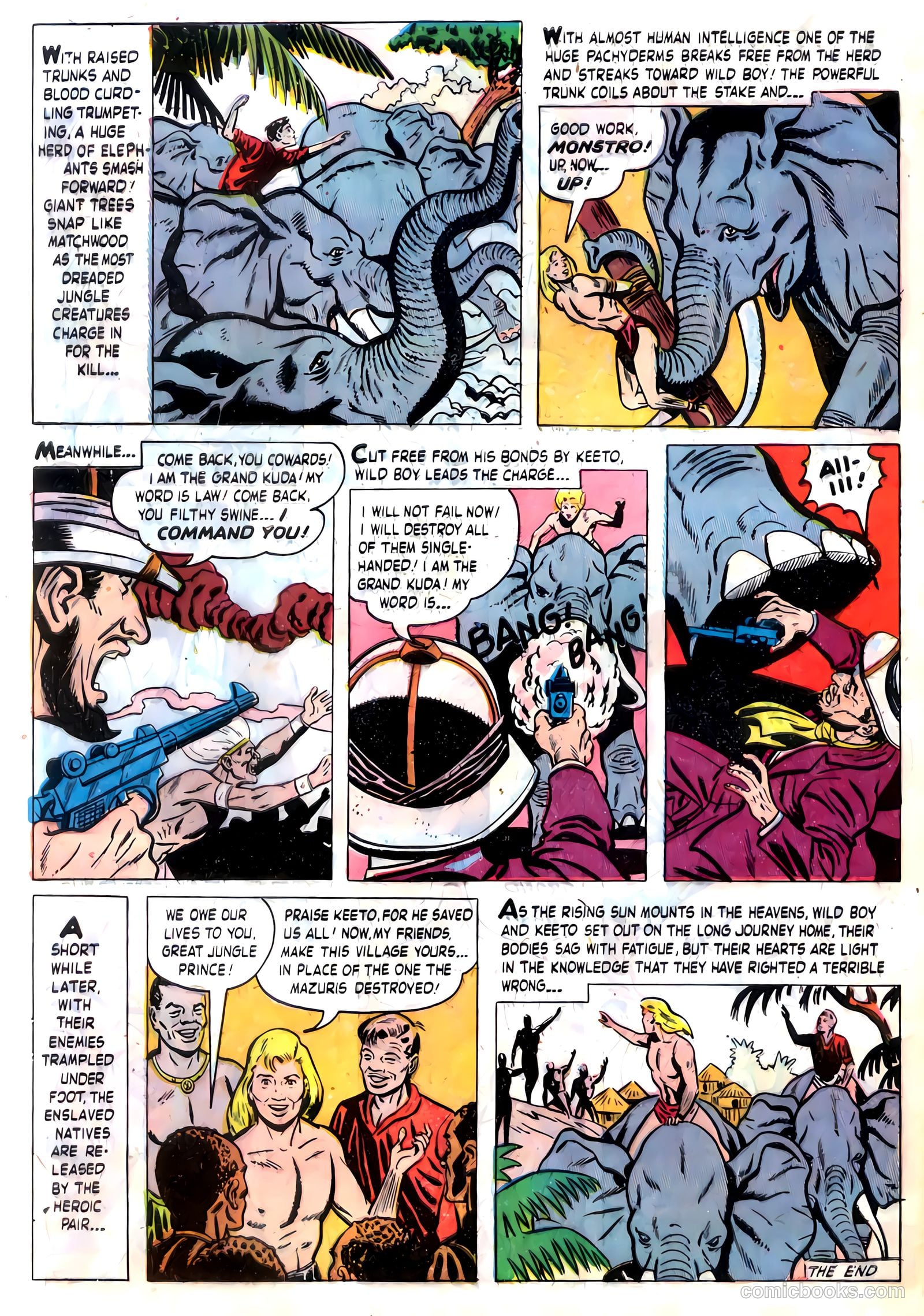 Wild Boy #4 (1951) — page 10 of 36