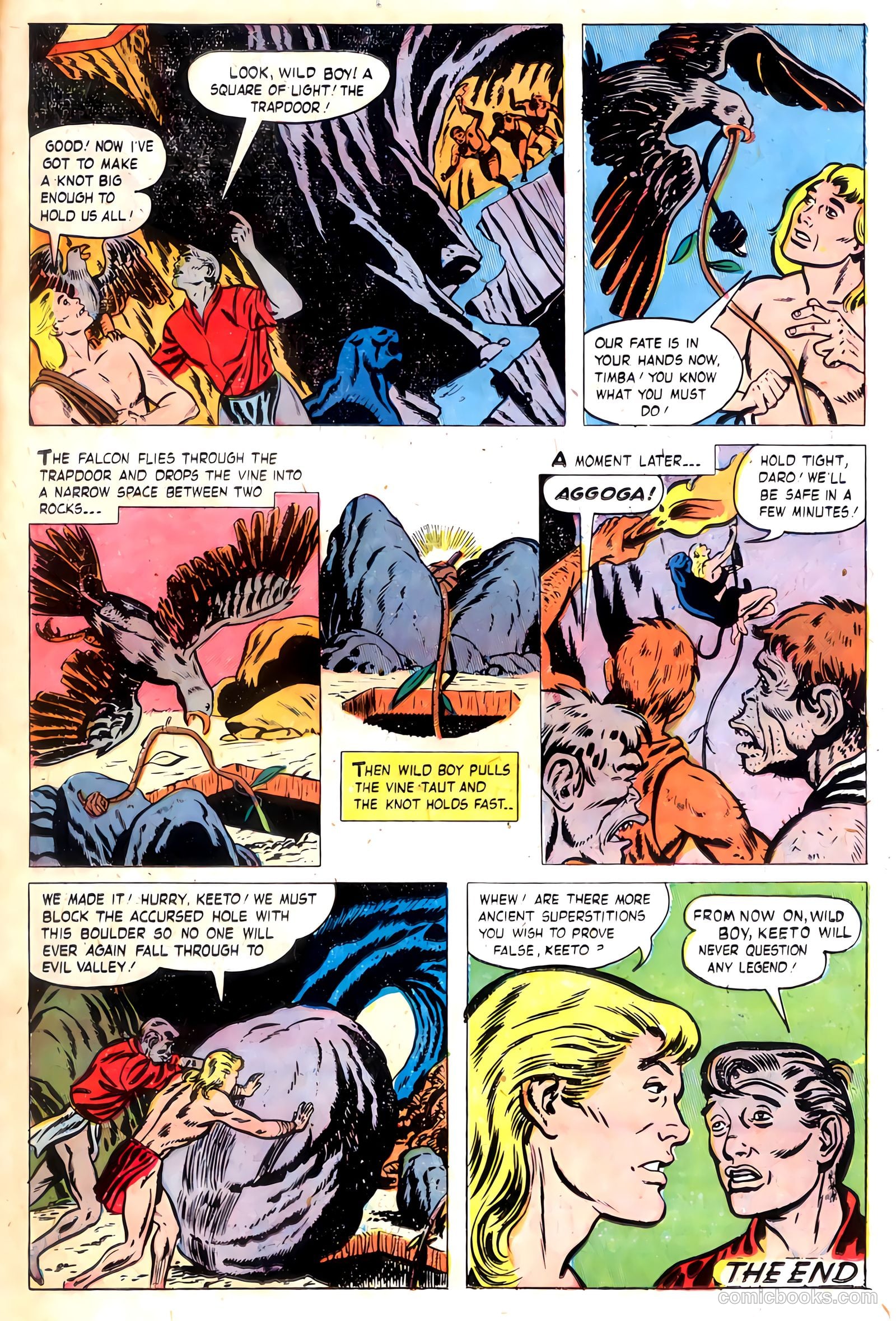 Wild Boy #4 (1951) — page 17 of 36