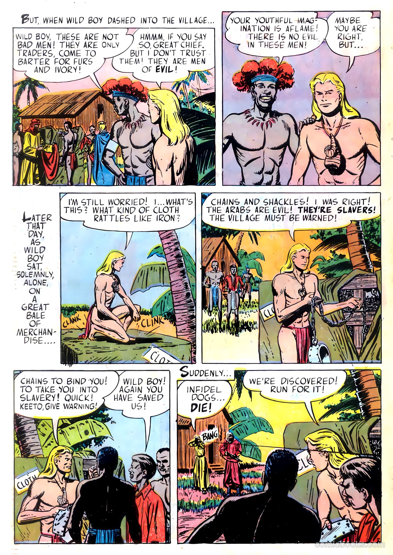 Wild Boy #4 (1951) — page 28 of 36