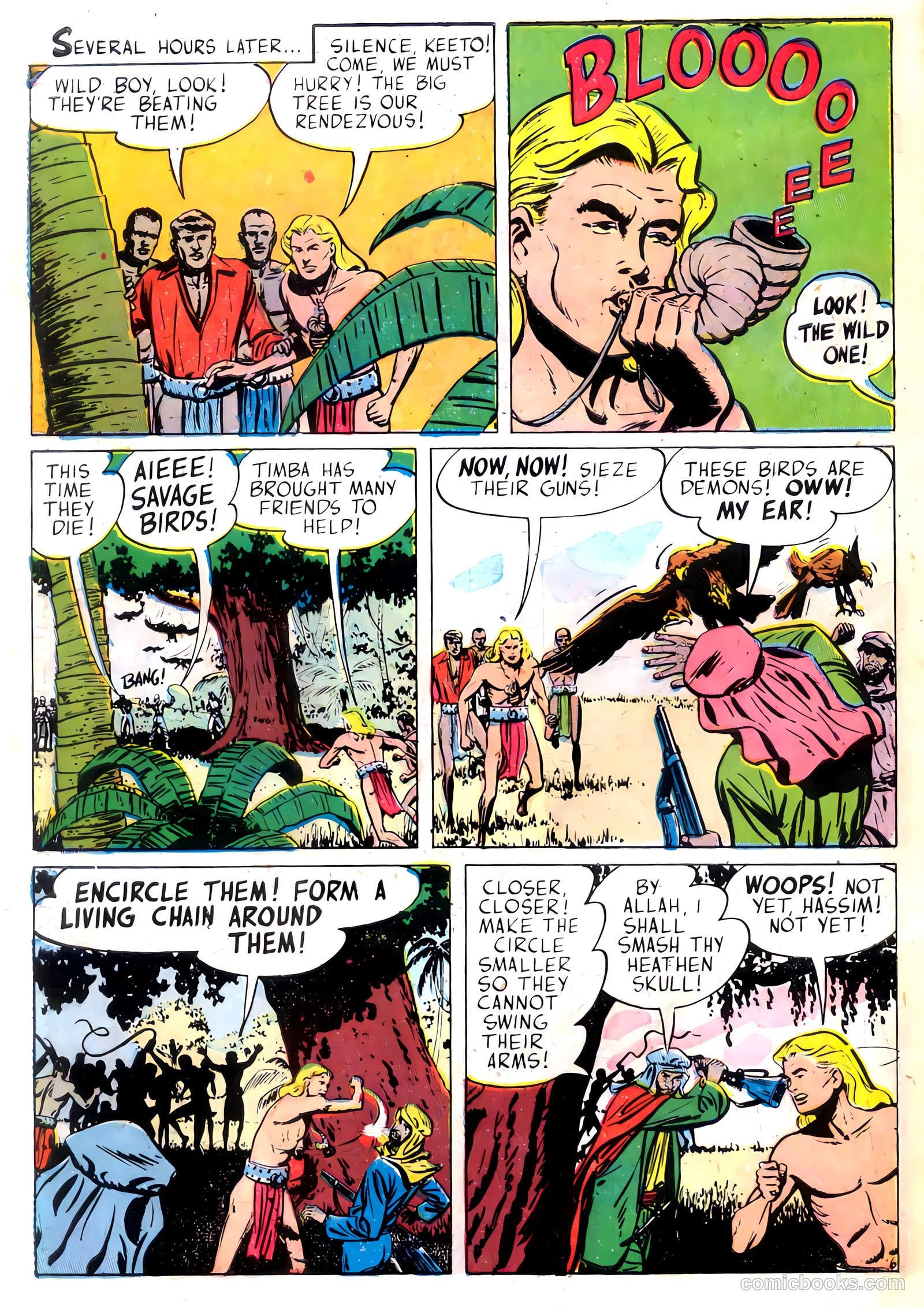 Wild Boy #4 (1951) — page 32 of 36
