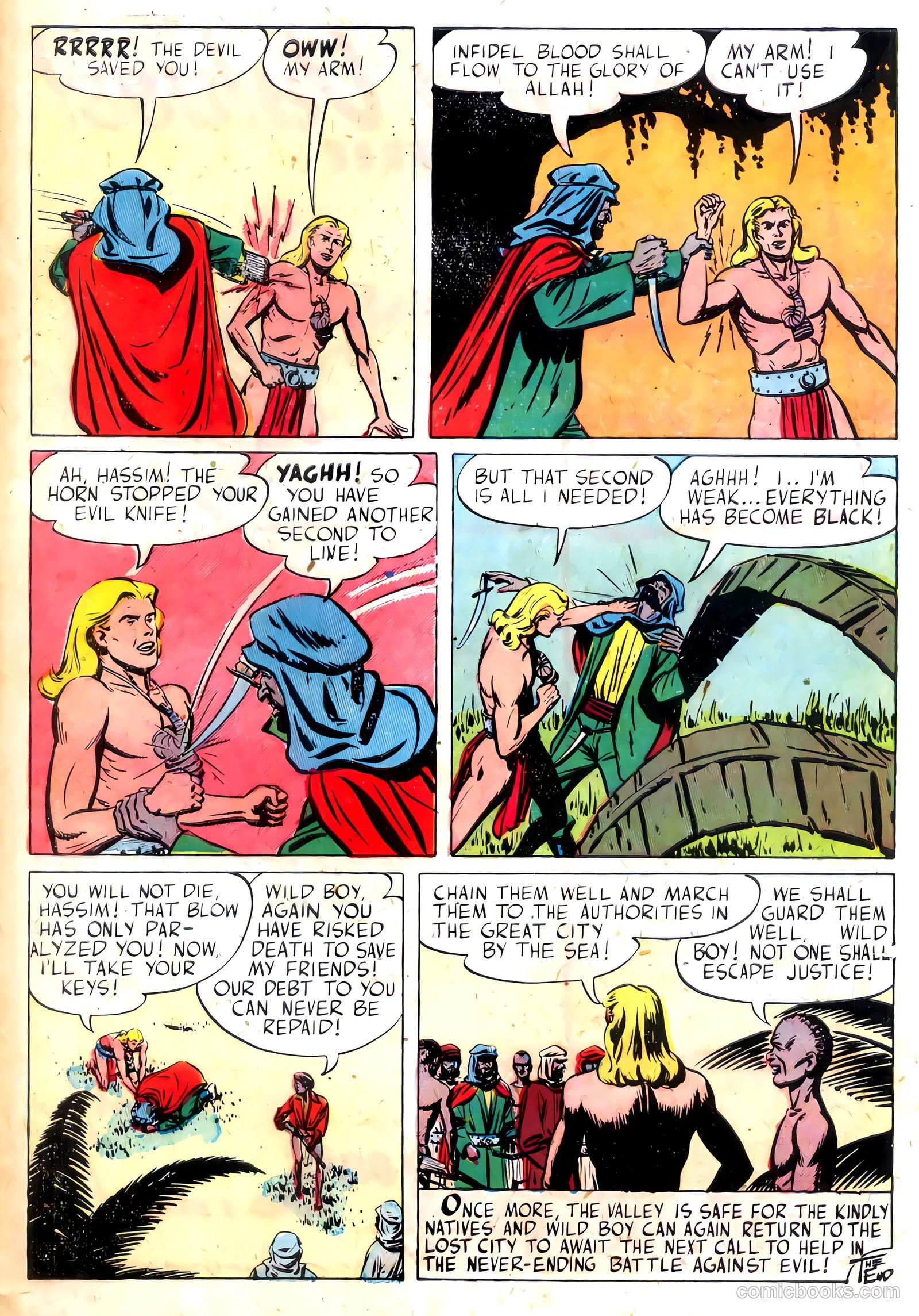 Wild Boy #4 (1951) — page 33 of 36