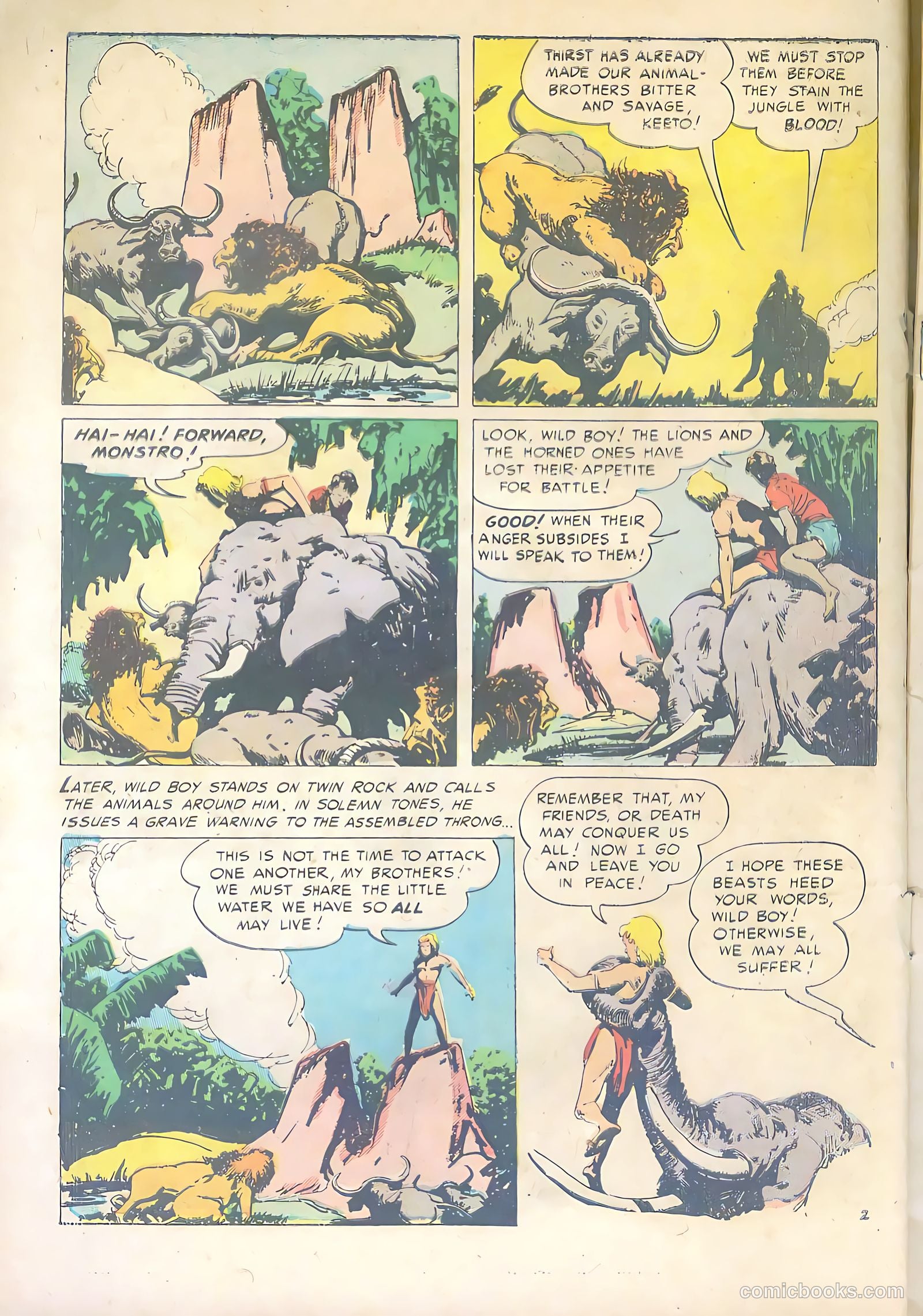 Wild Boy #5 (1951) — page 4 of 36