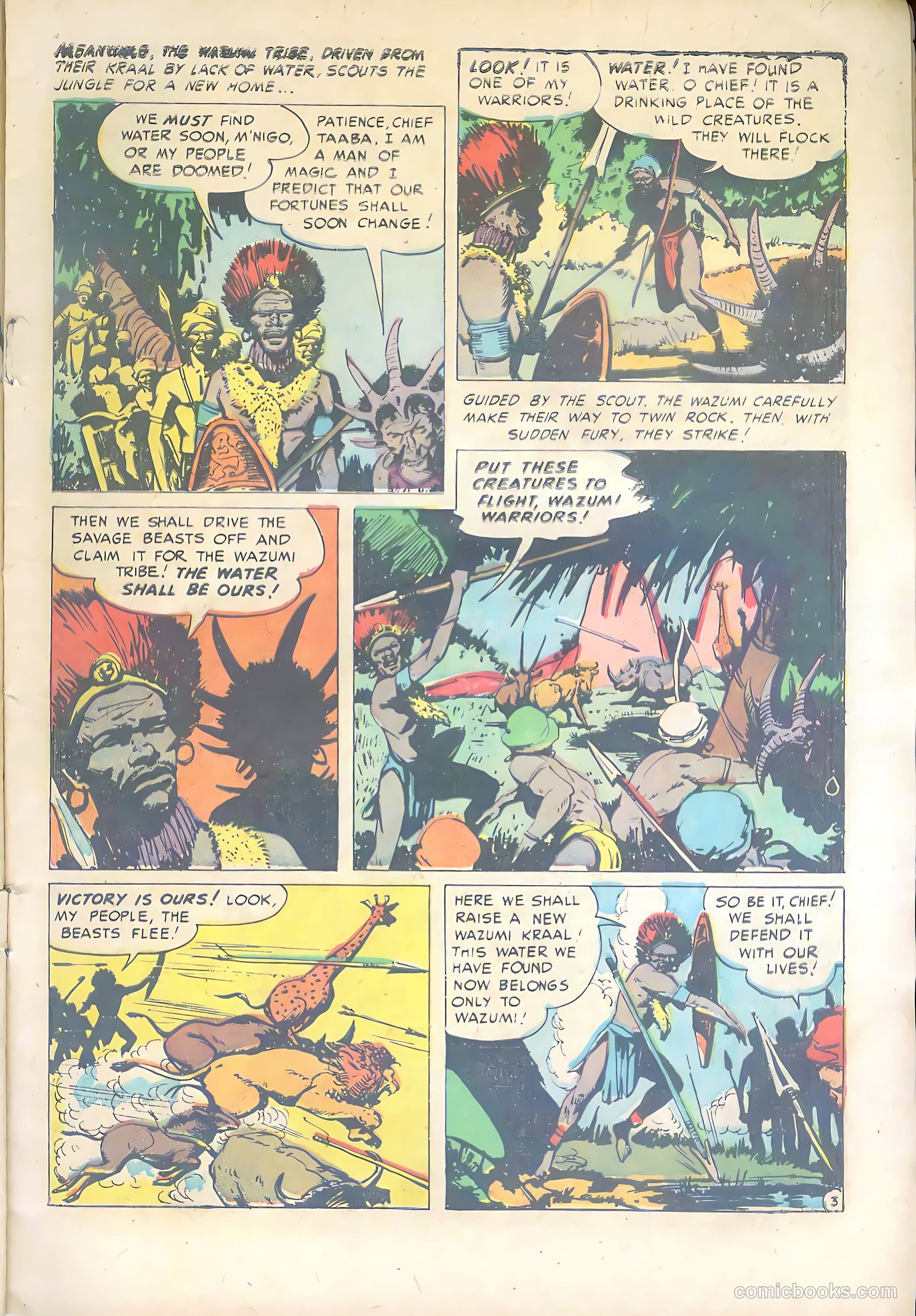 Wild Boy #5 (1951) — page 5 of 36