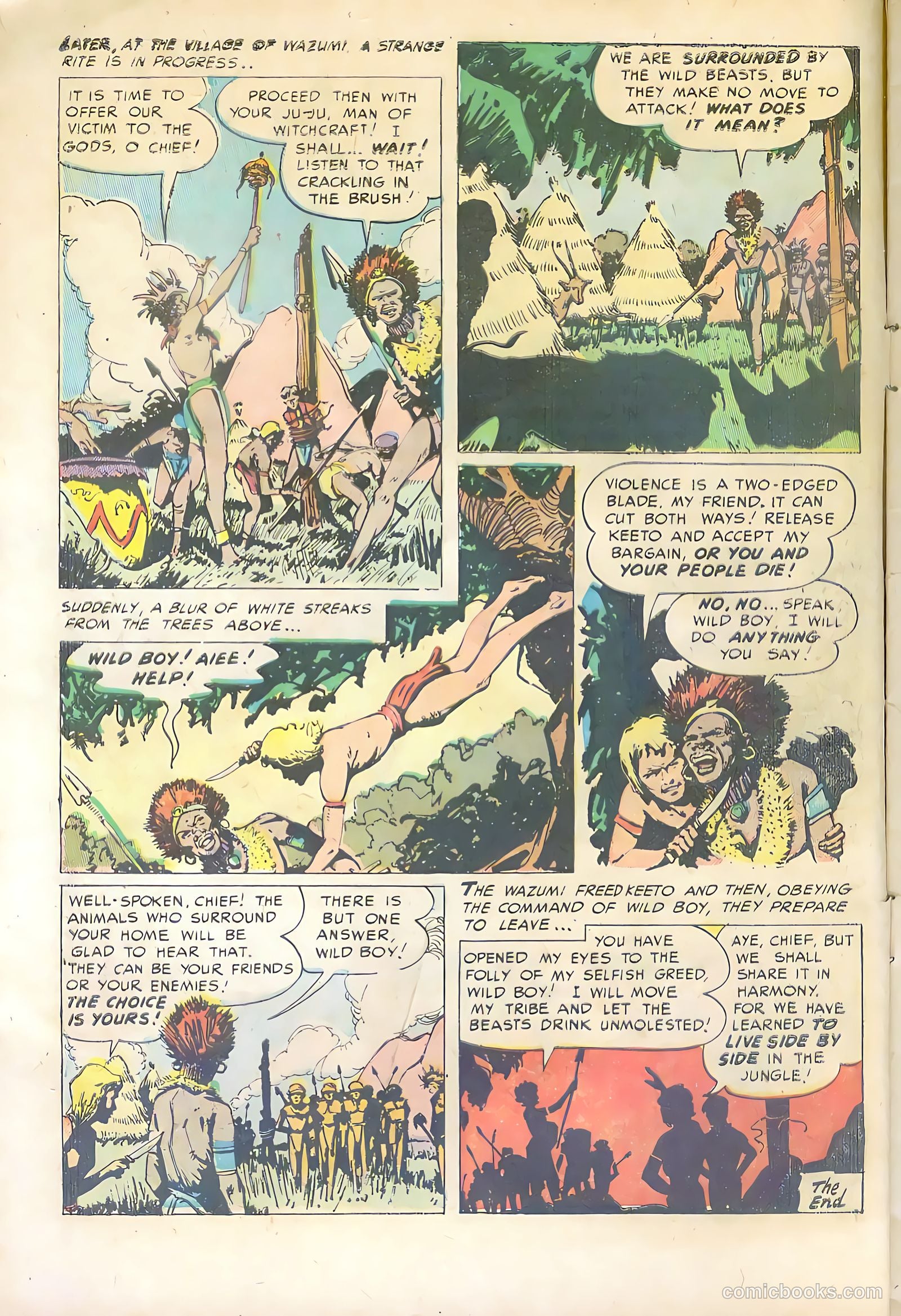 Wild Boy #5 (1951) — page 8 of 36
