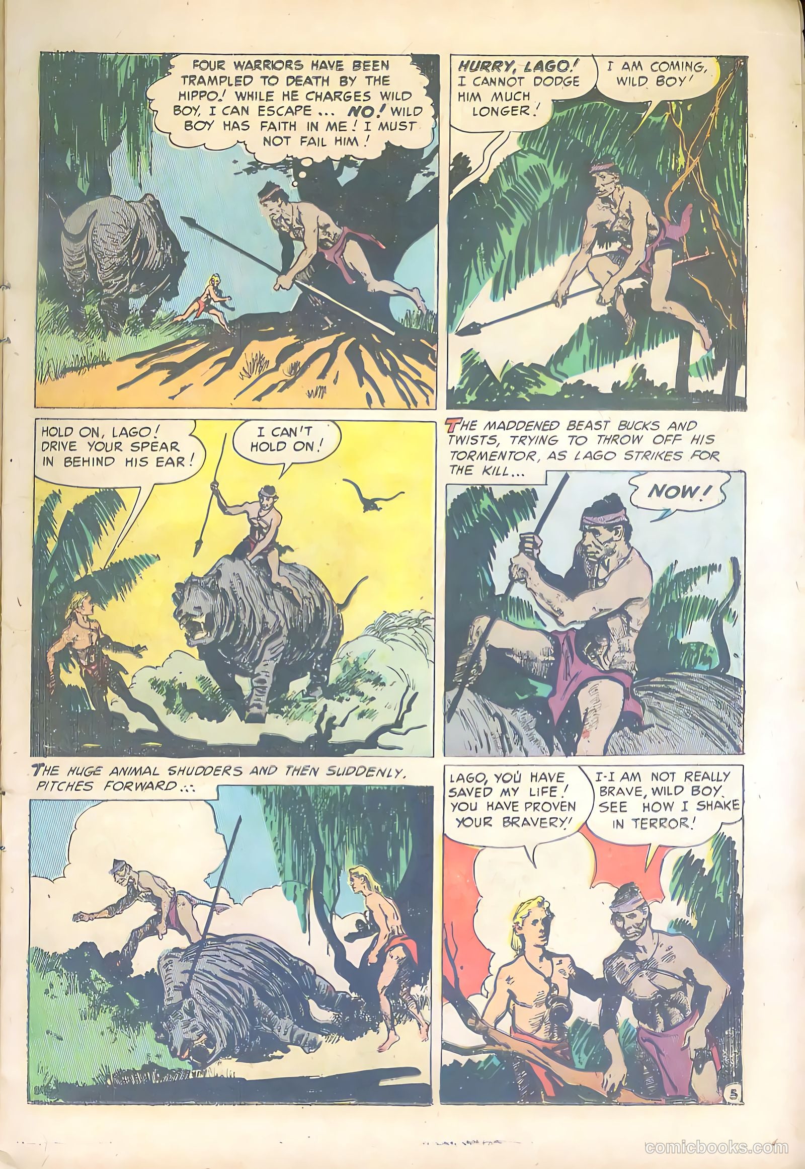 Wild Boy #5 (1951) — page 13 of 36