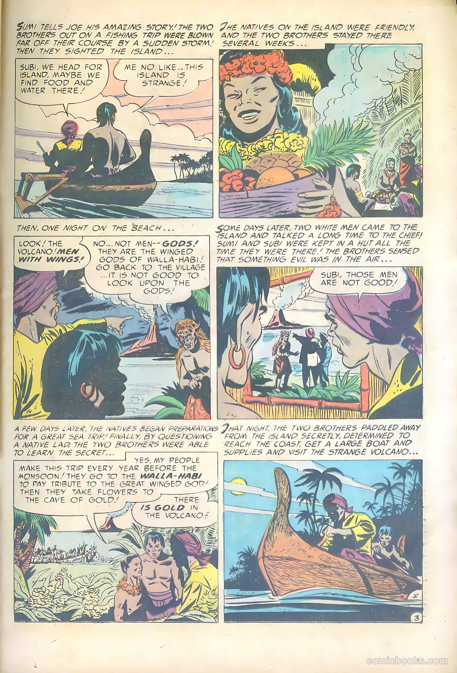 Wild Boy #5 (1951) — page 21 of 36