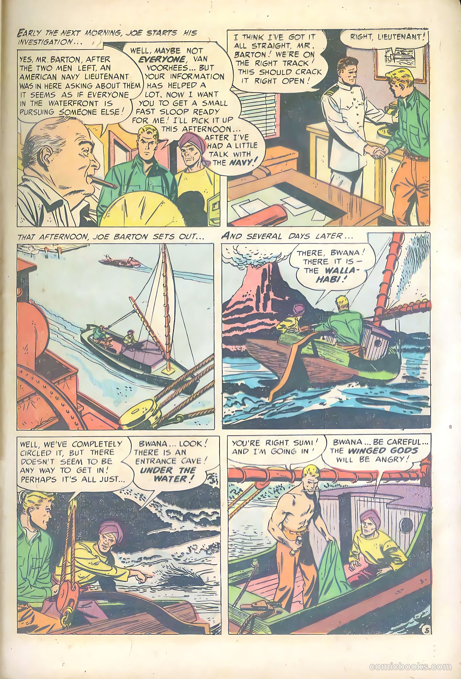 Wild Boy #5 (1951) — page 23 of 36