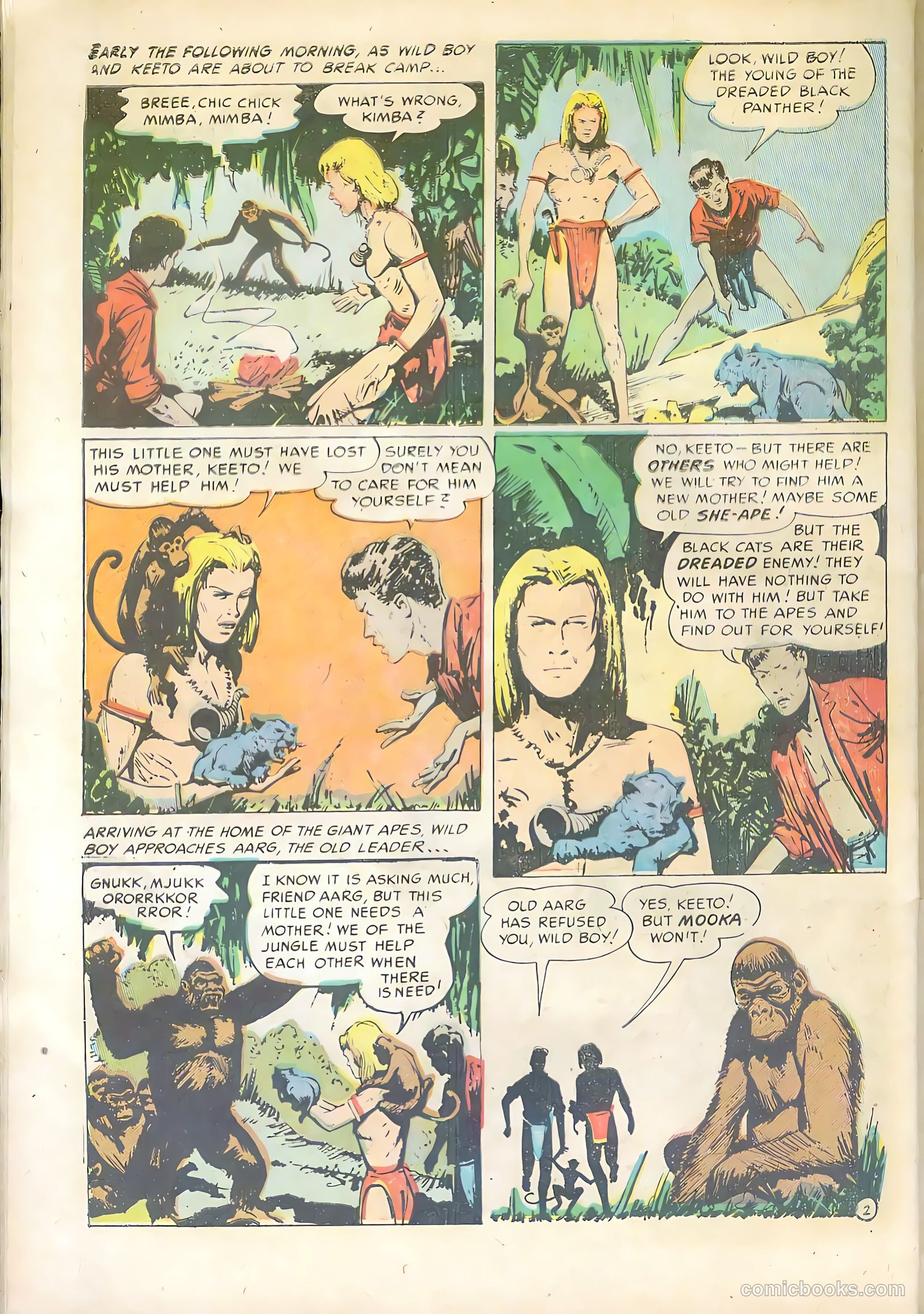 Wild Boy #5 (1951) — page 28 of 36