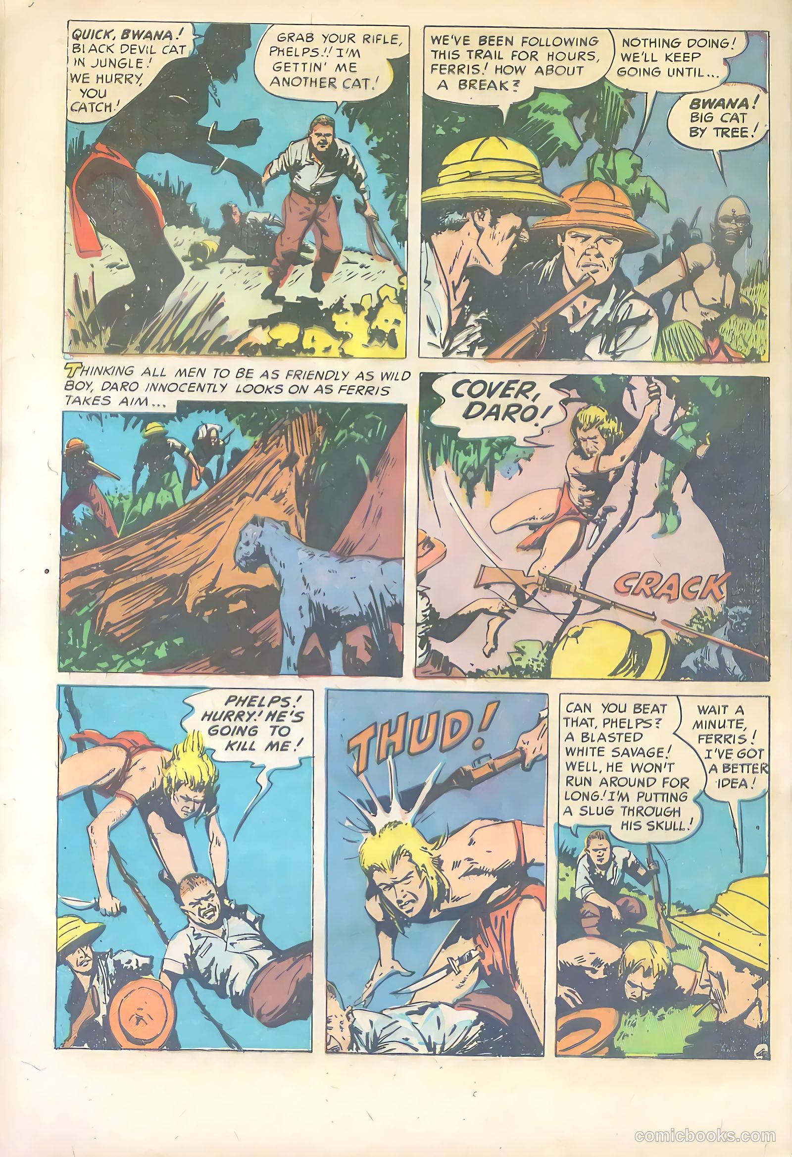 Wild Boy #5 (1951) — page 30 of 36