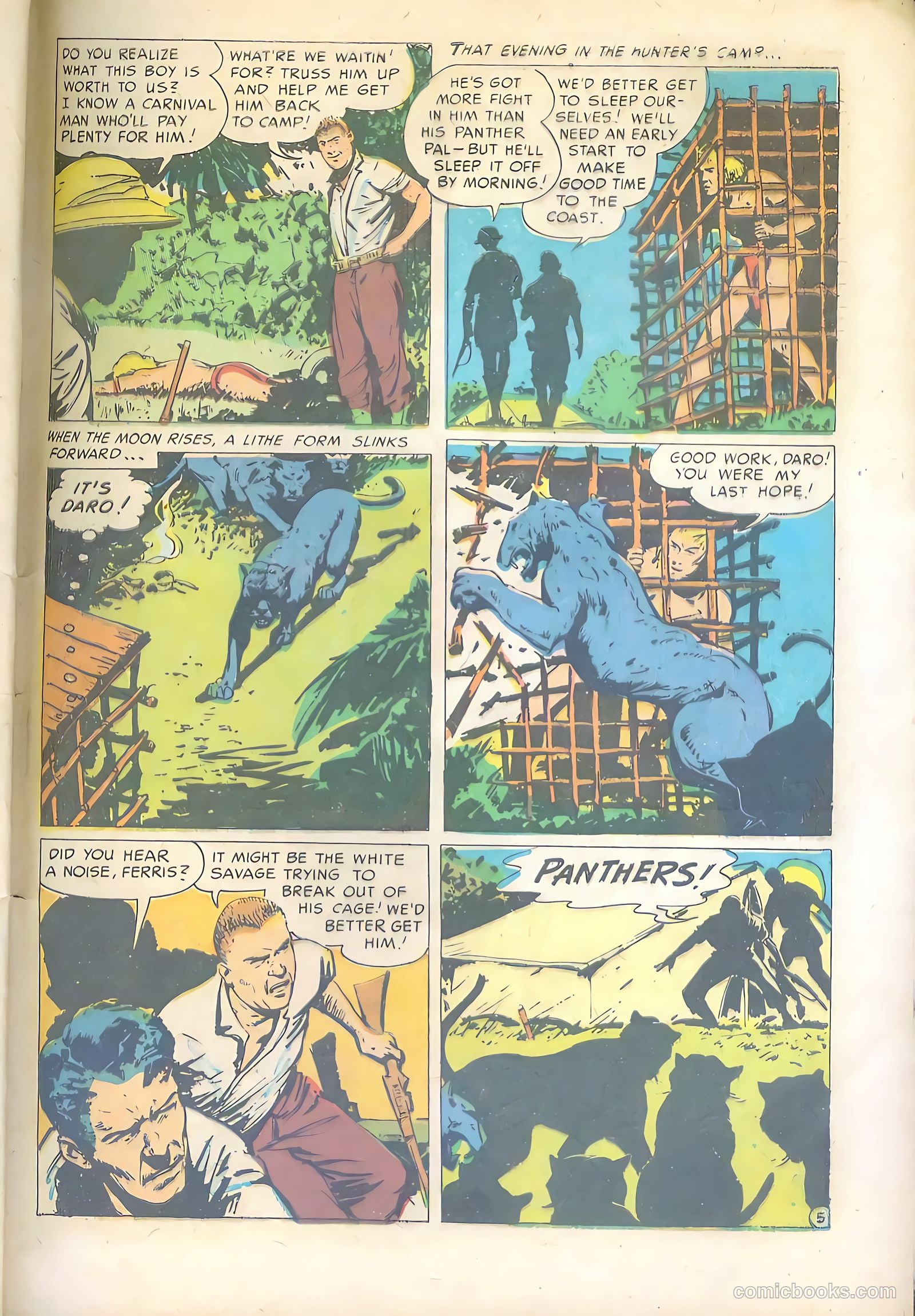 Wild Boy #5 (1951) — page 31 of 36