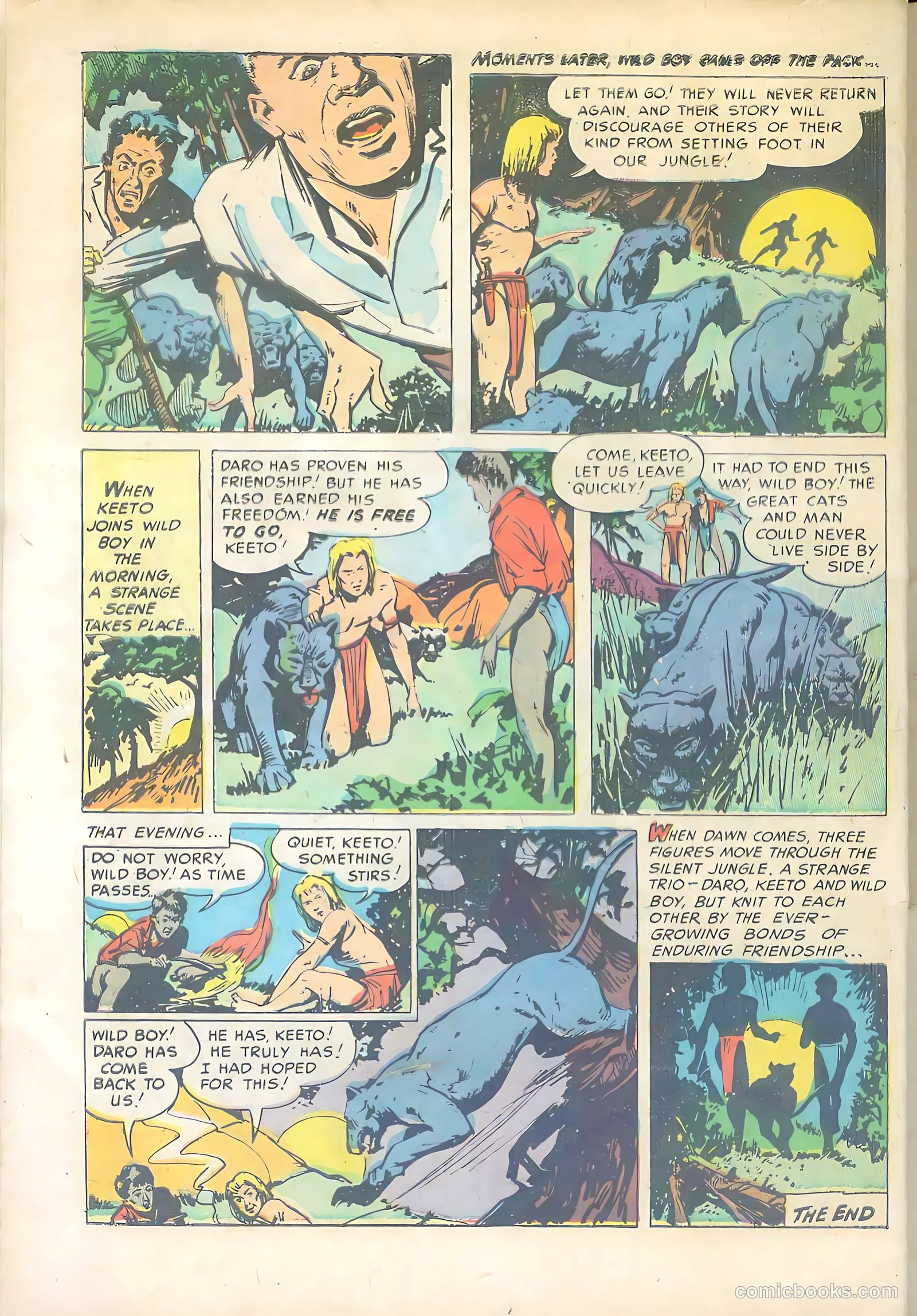 Wild Boy #5 (1951) — page 32 of 36